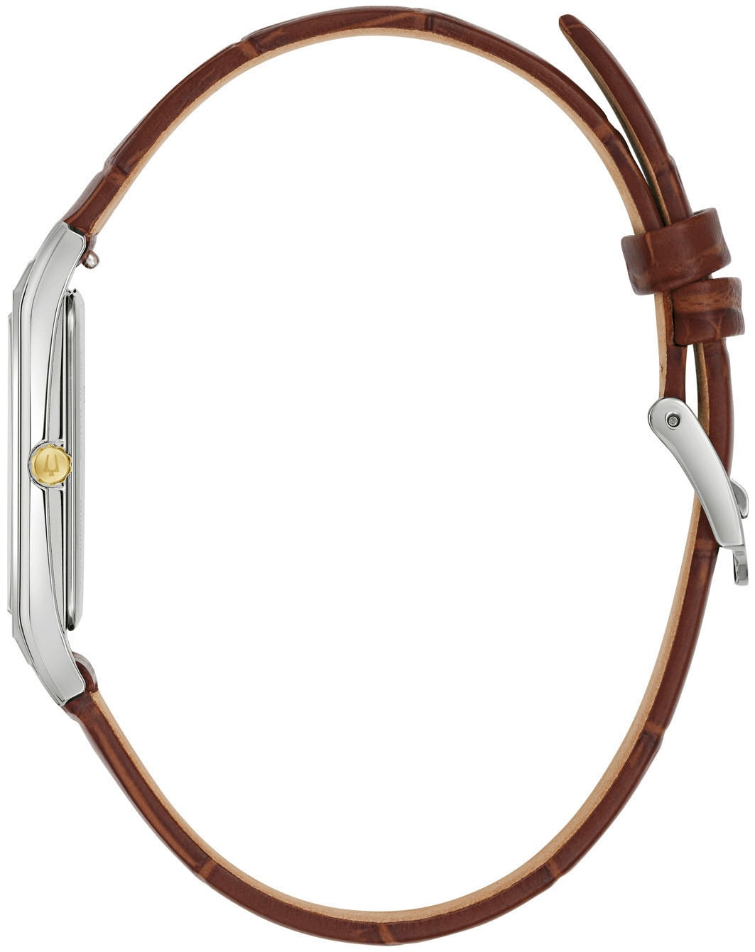 Bulova Quarzuhr »Sutton«, Armbanduhr, Herrenuhr, Damenuhr, Lederarmband, analog, Tag