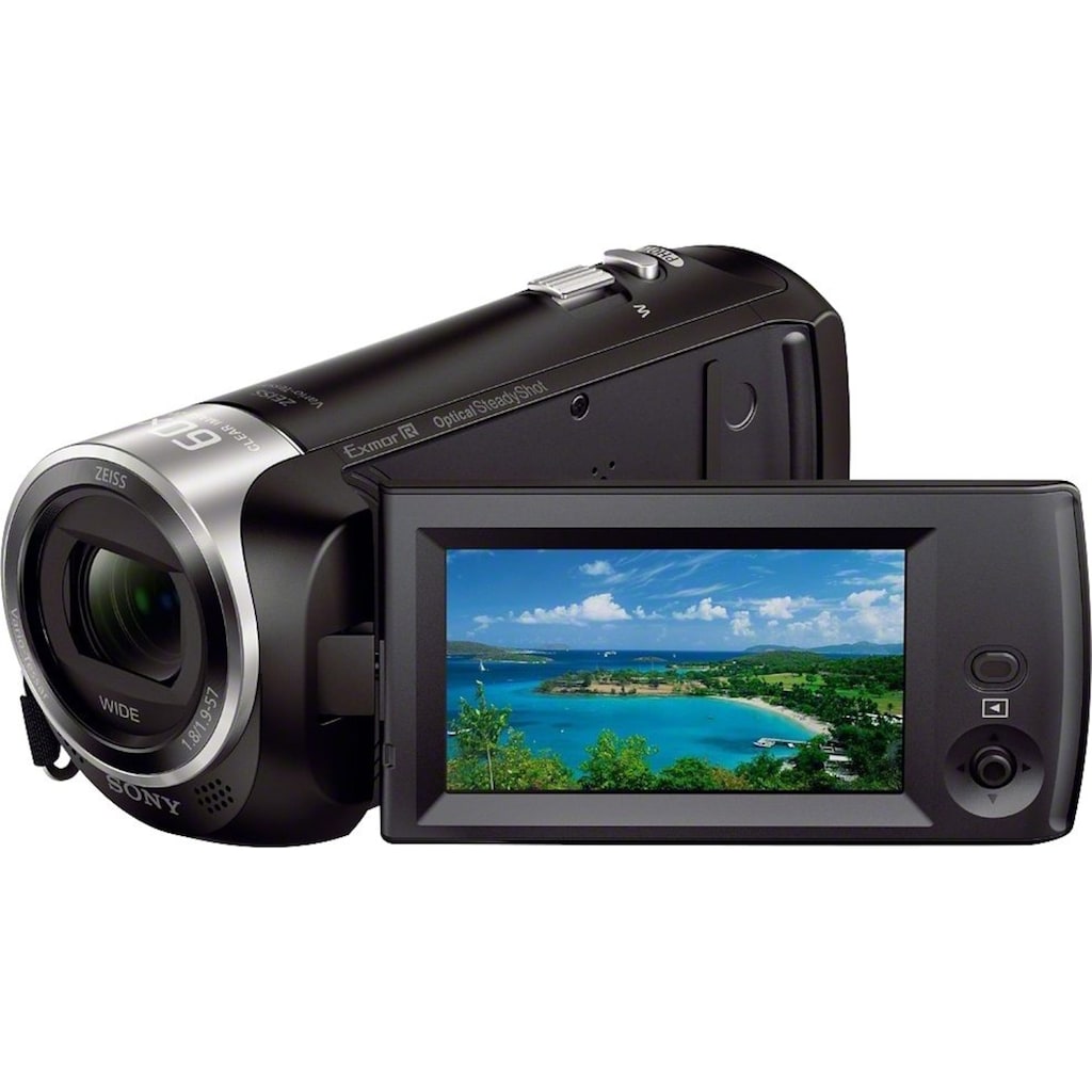 Sony Camcorder »HDR-CX405«, Full HD, 30 fachx opt. Zoom, Leistungsfähiger BIONZ X Bildprozessor