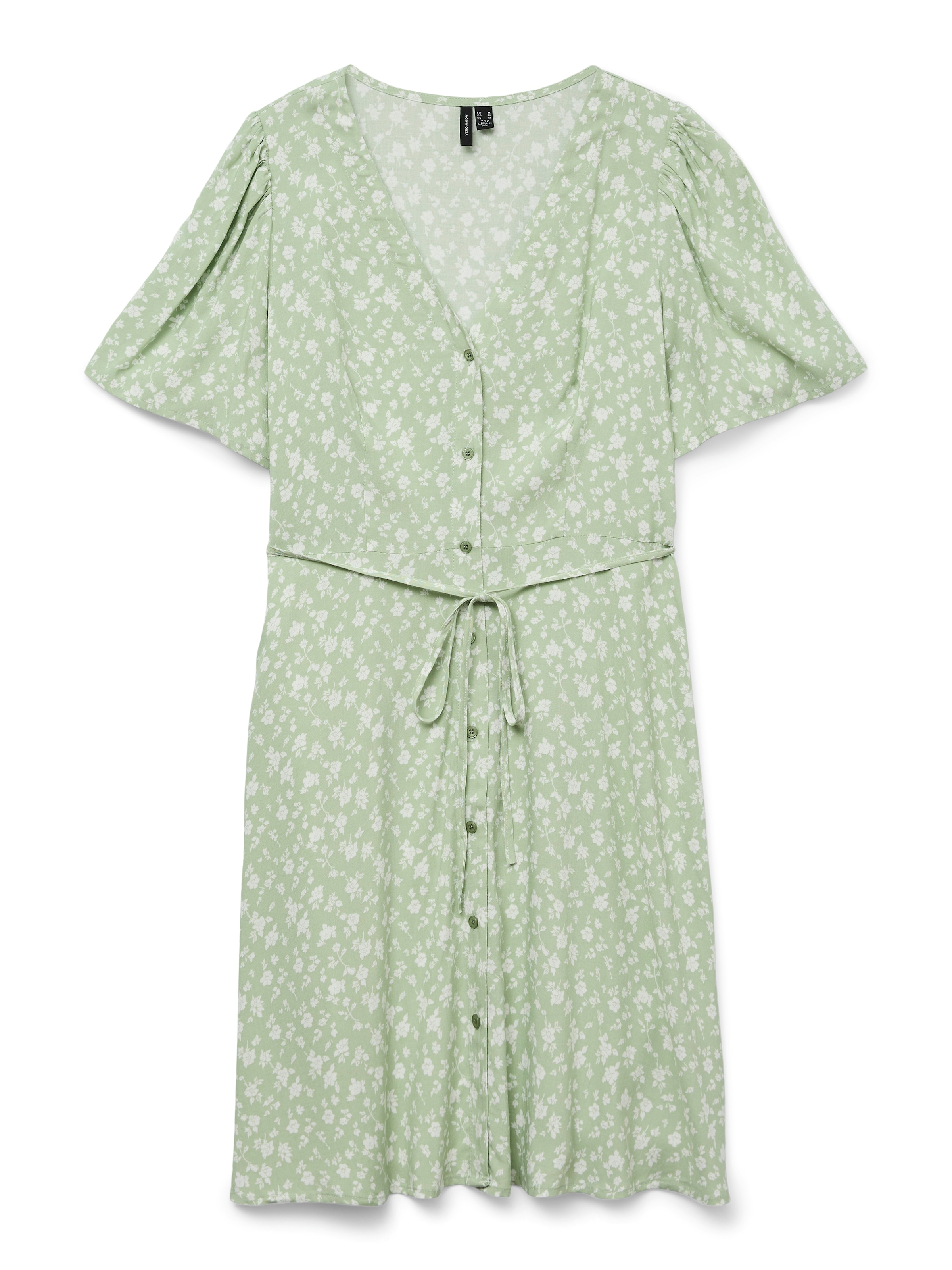 Vero Moda Minikleid »VMALBA SS SHORT DRESS WVN NOOS«, Sommerkleid
