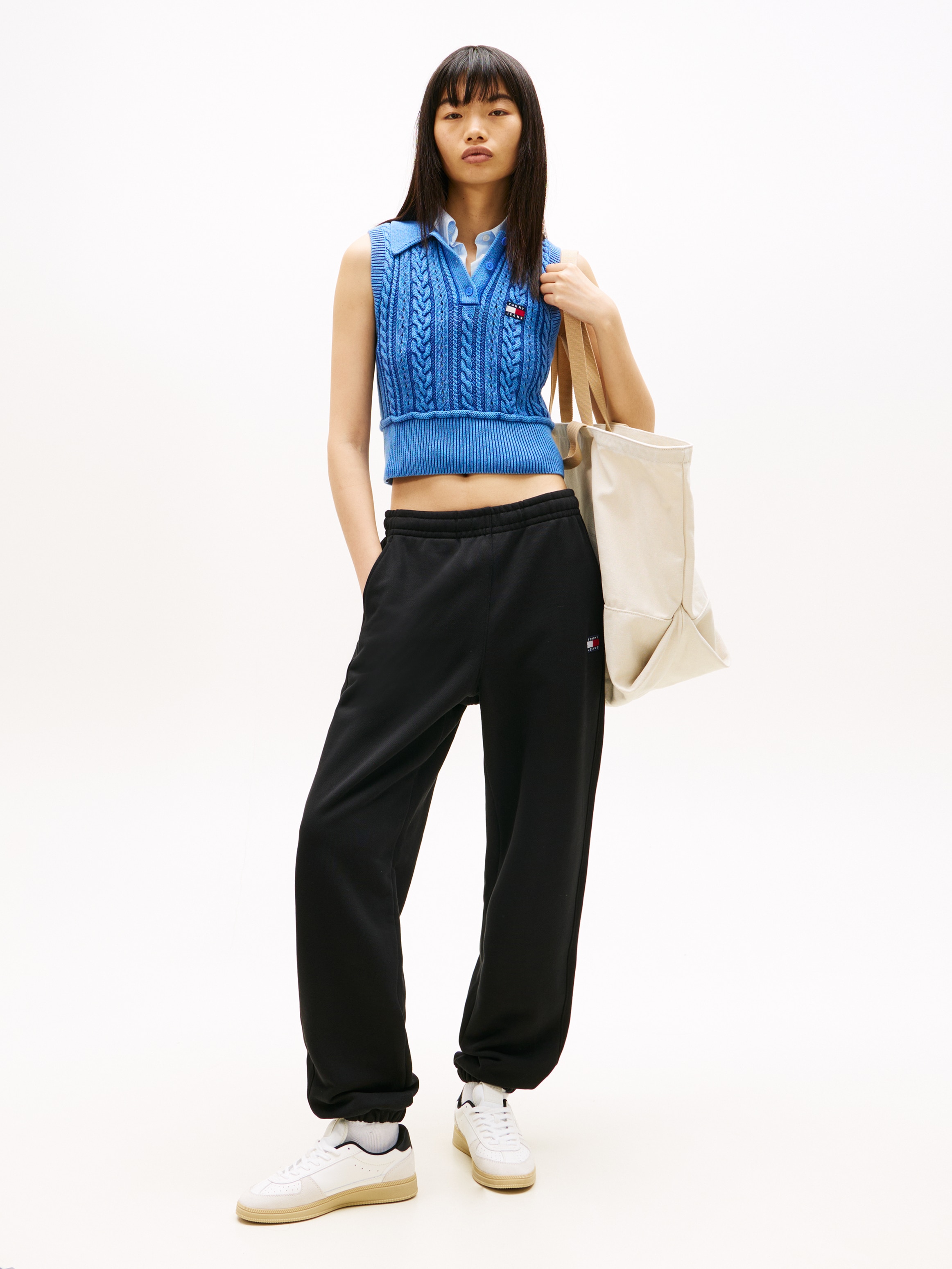 Tommy Jeans Sweathose »TJW BADGE SWEATPANT«  Baumwolle, Badge