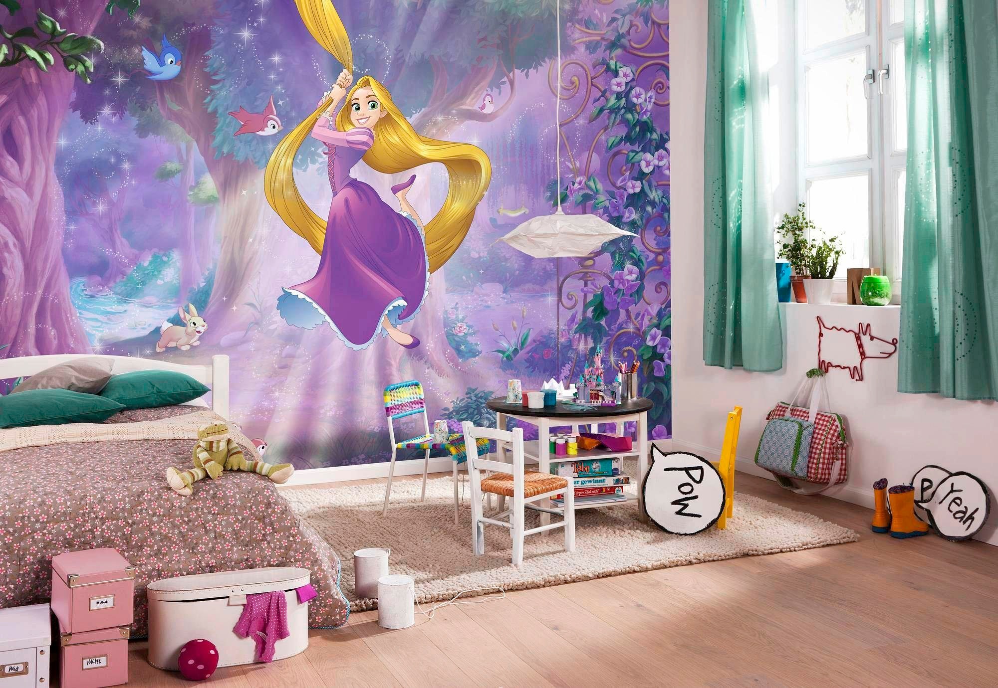 Komar Fototapete »Rapunzel«, 368x254 cm (Breite x Höhe), inklusive Kleister  online kaufen | mit 3 Jahren XXL Garantie