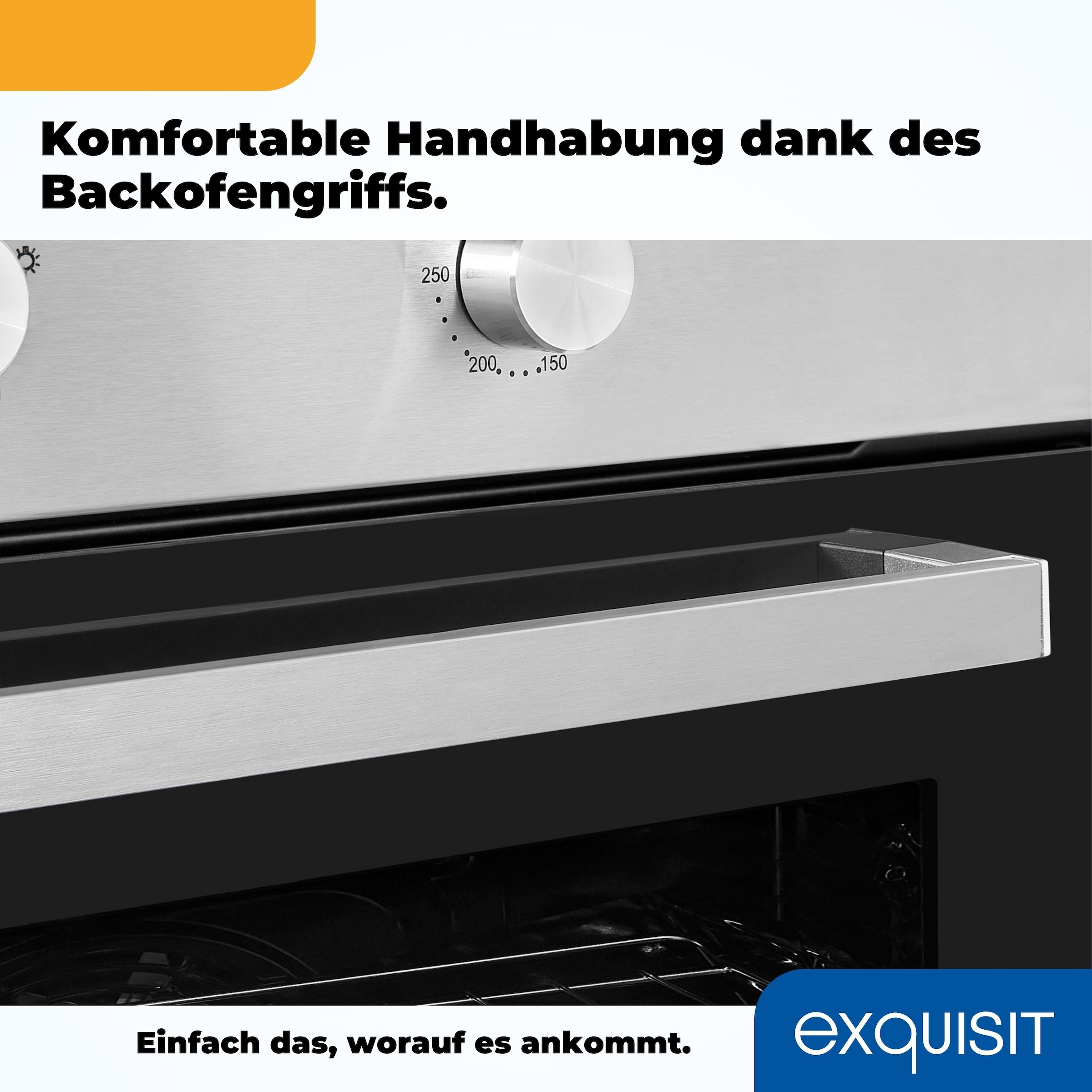 exquisit Einbaubackofen  »EBE 555-1.1«