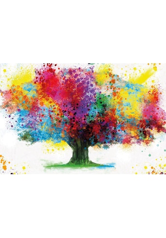 Deco-Panel »Coloured Tree«