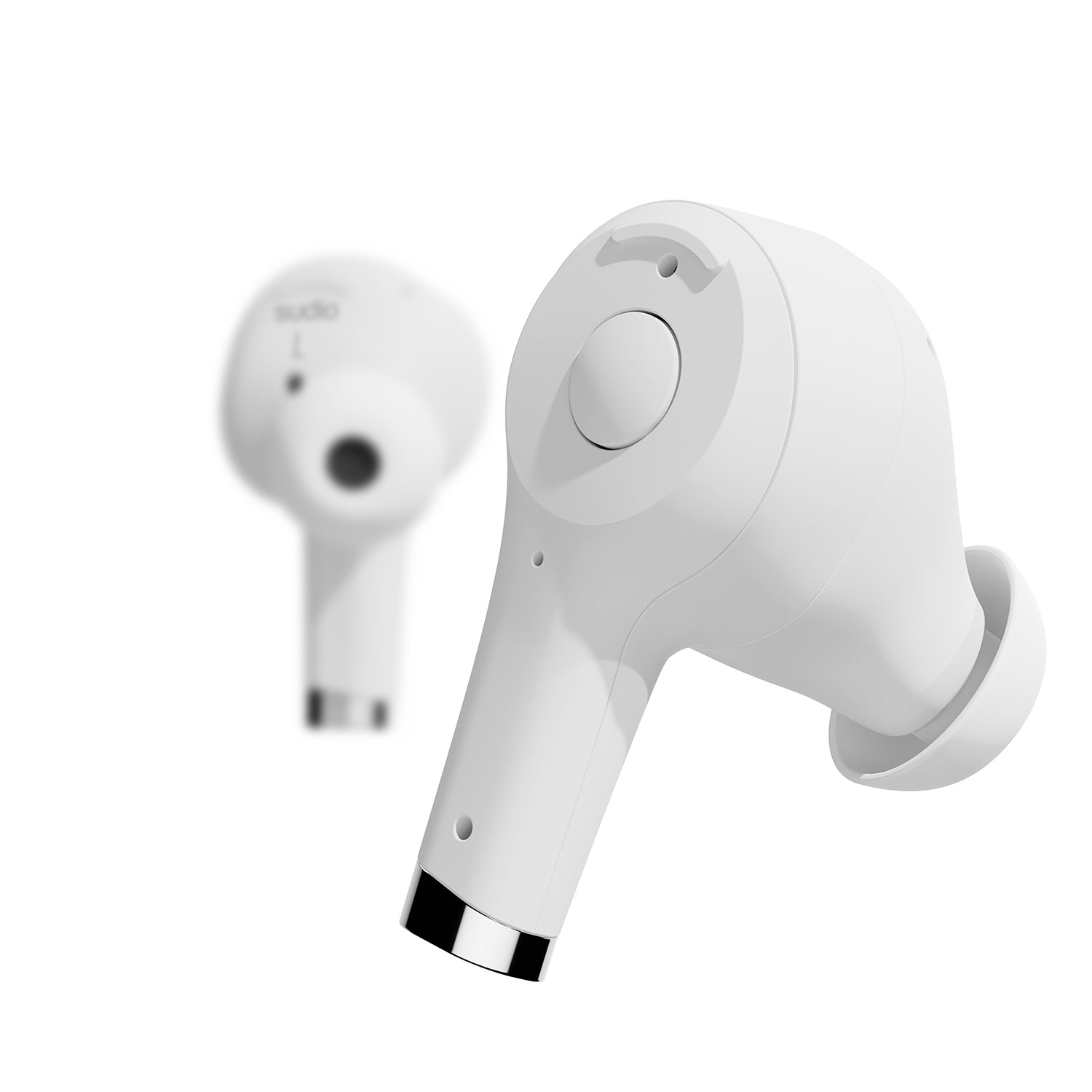sudio wireless In-Ear-Kopfhörer »Sudio Ett«, Anrufe | Rauschunterdrückung-Active XXL und Musik-True Cancelling Wireless ➥ (ANC)-integrierte für UNIVERSAL 3 Jahre Garantie Steuerung Noise