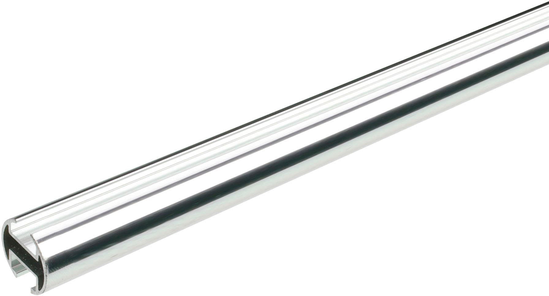 Liedeco Gardinenstange »Innenlaufgarnitur 20 mm Piano Gibraltar«, 1 läufig-läufig, Fixmaß, Gardinenstange Komplett