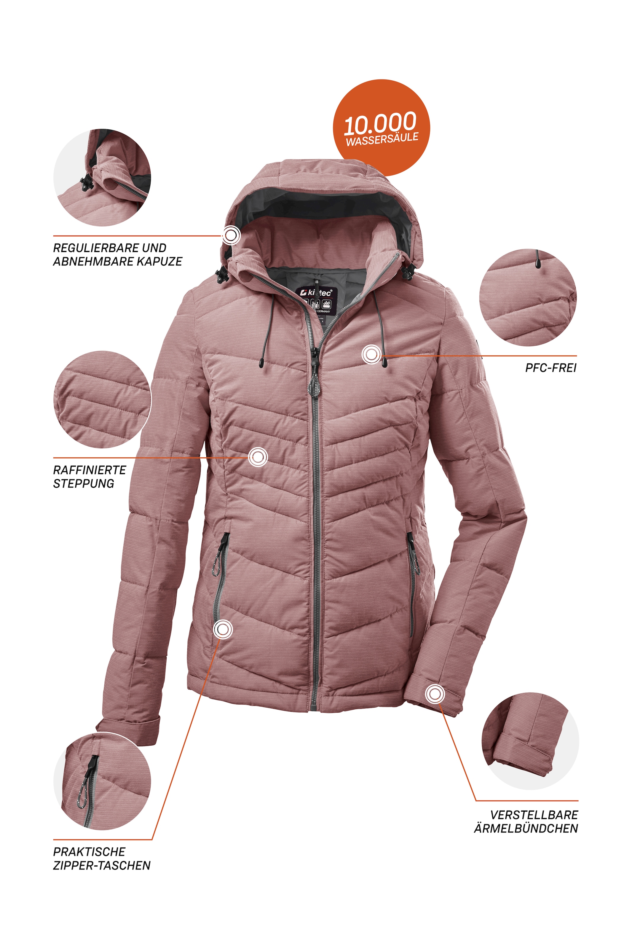 Killtec Steppjacke »KOW 149 WMN QLTD JCKT«