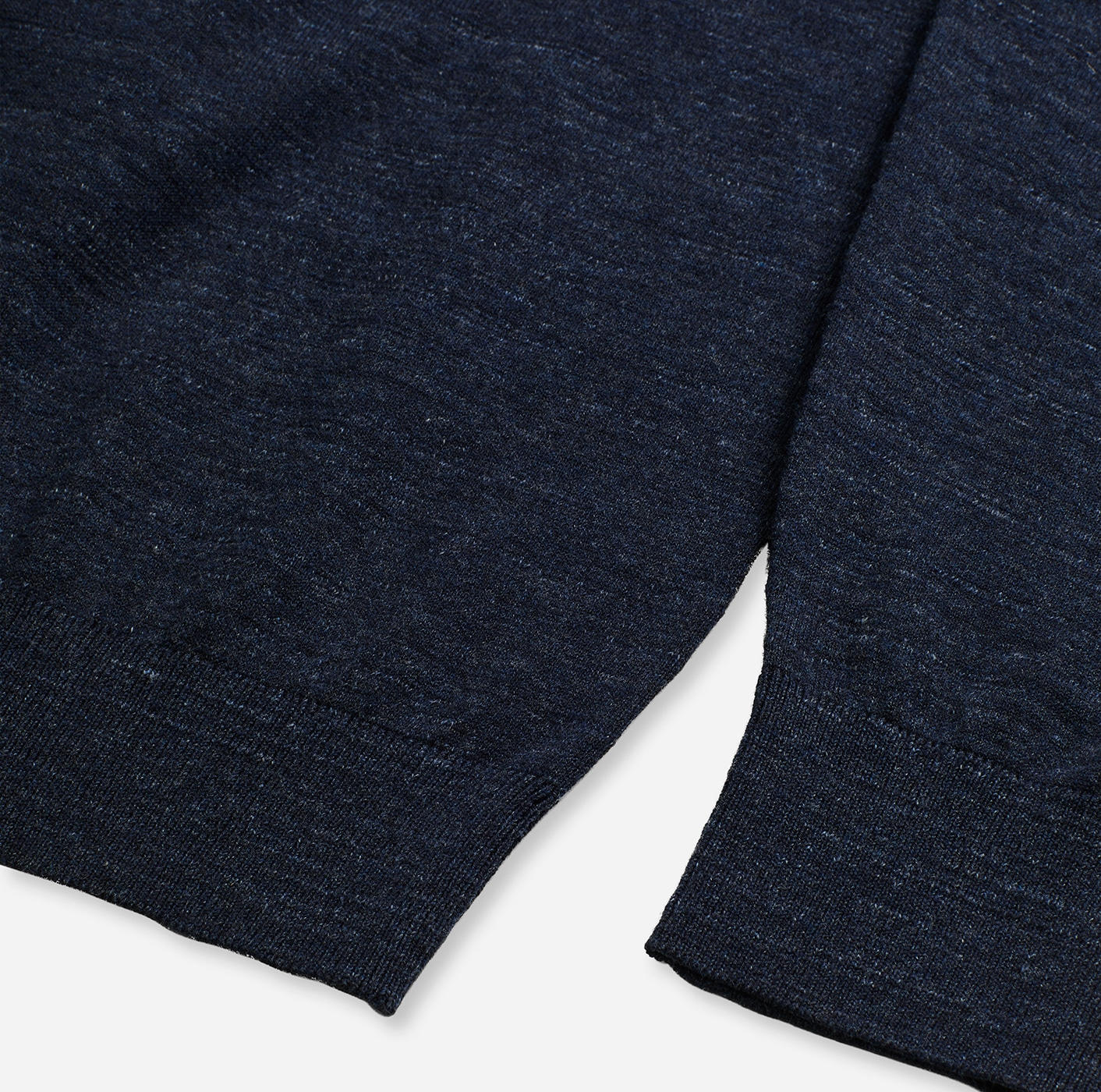 OLYMP Rundhalspullover »Rundhals« in melierter Optik