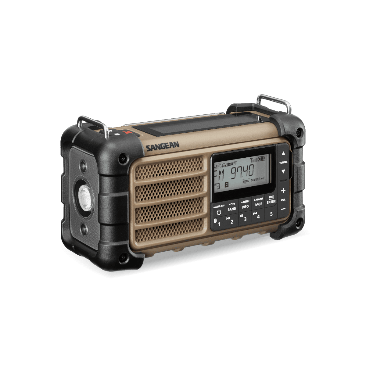 Sangean Notfallradio »MMR-99«, (Bluetooth AM-Tuner-FM-Tuner mit RDS), Multi-Powered Digital Tuning Emergency