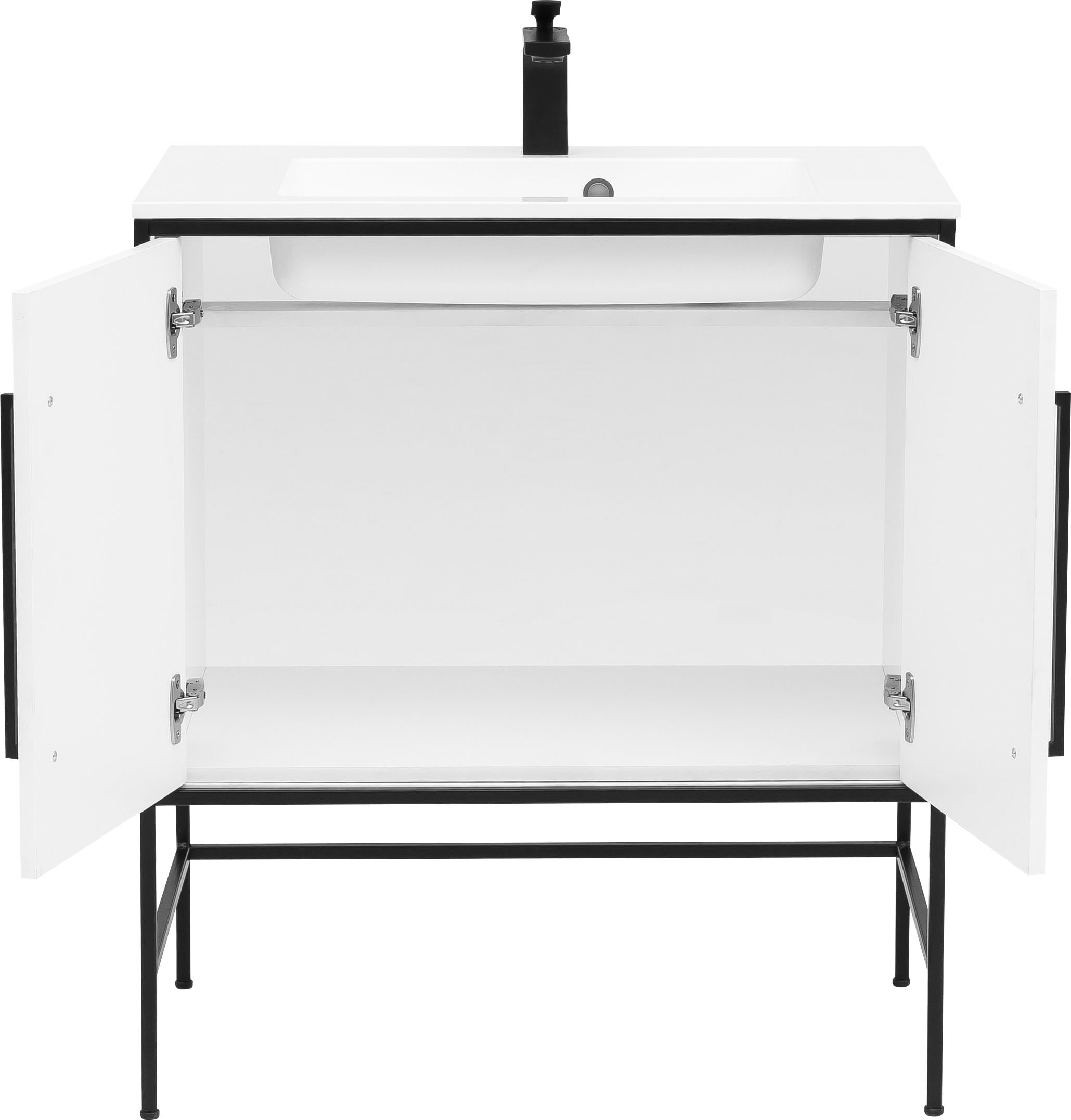 Schildmeyer Waschtisch »Moris« mit Mineralgussbecken, Breite 77 cm