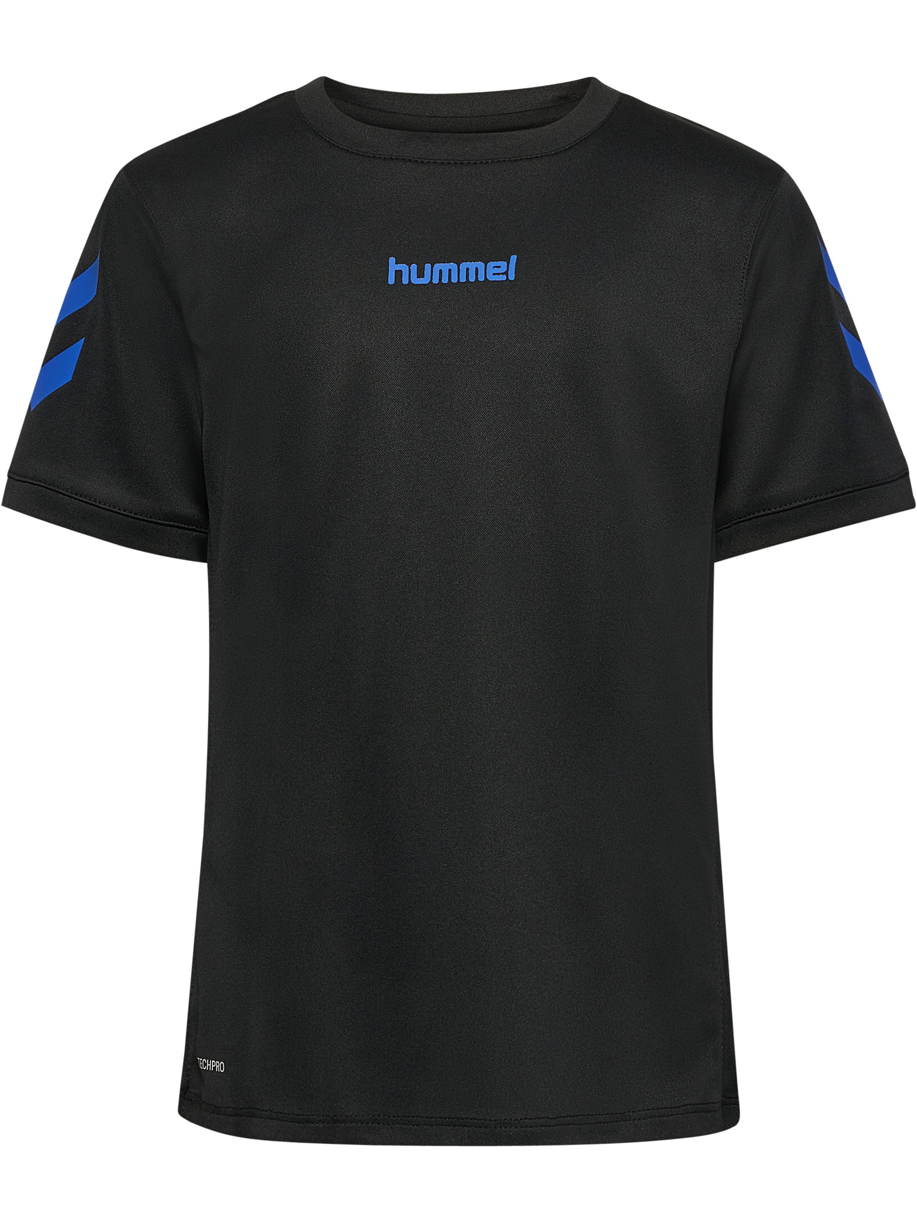 hummel T-Shirt & Shorts »HMLBLAZE CLUB 26 POLY SET KIDS« 2 mit Seitentaschen, mit gedrucktem Logo am Bein