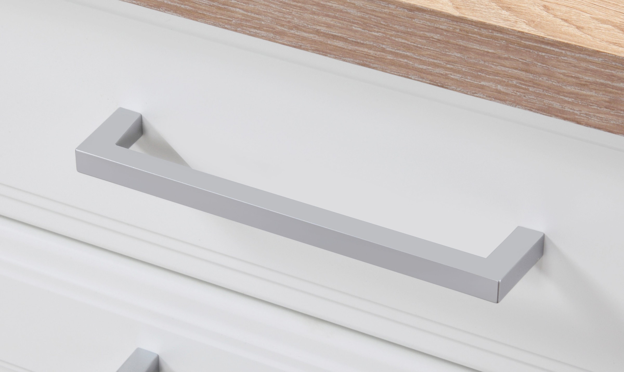 HELD MÖBEL Küchenbuffet »Stockholm«, hochwertige MDF-Fronten, 2 Glasrahmentüren, 200 cm hoch, viel Stauraum