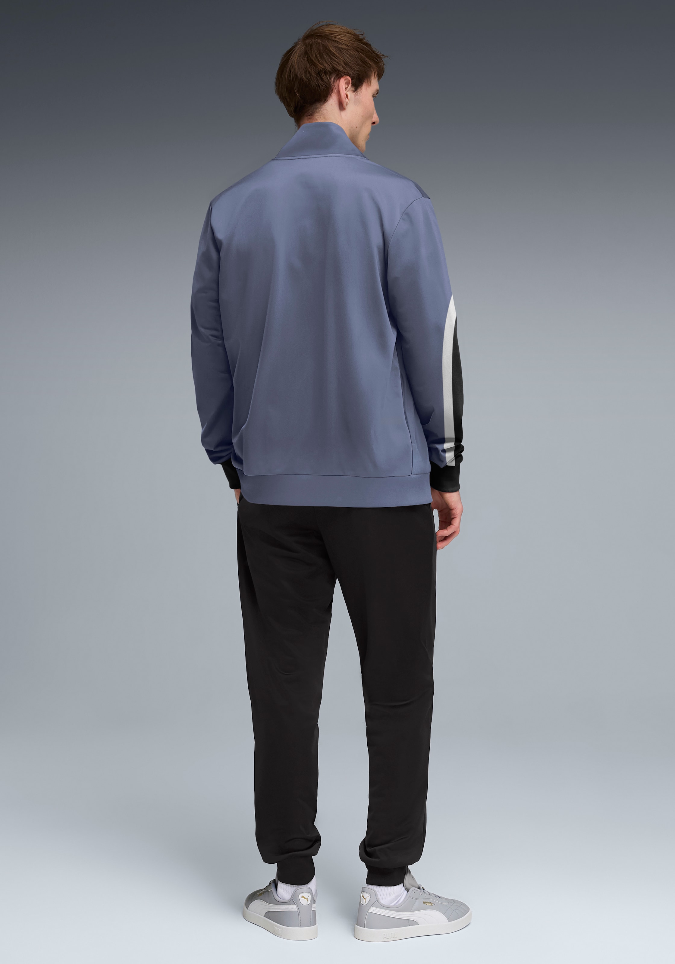 PUMA Trainingsanzug »ESS BLOCK POLY SUIT« 2 tlg. für entspannte Tage, für vielseitige Aktivitäten
