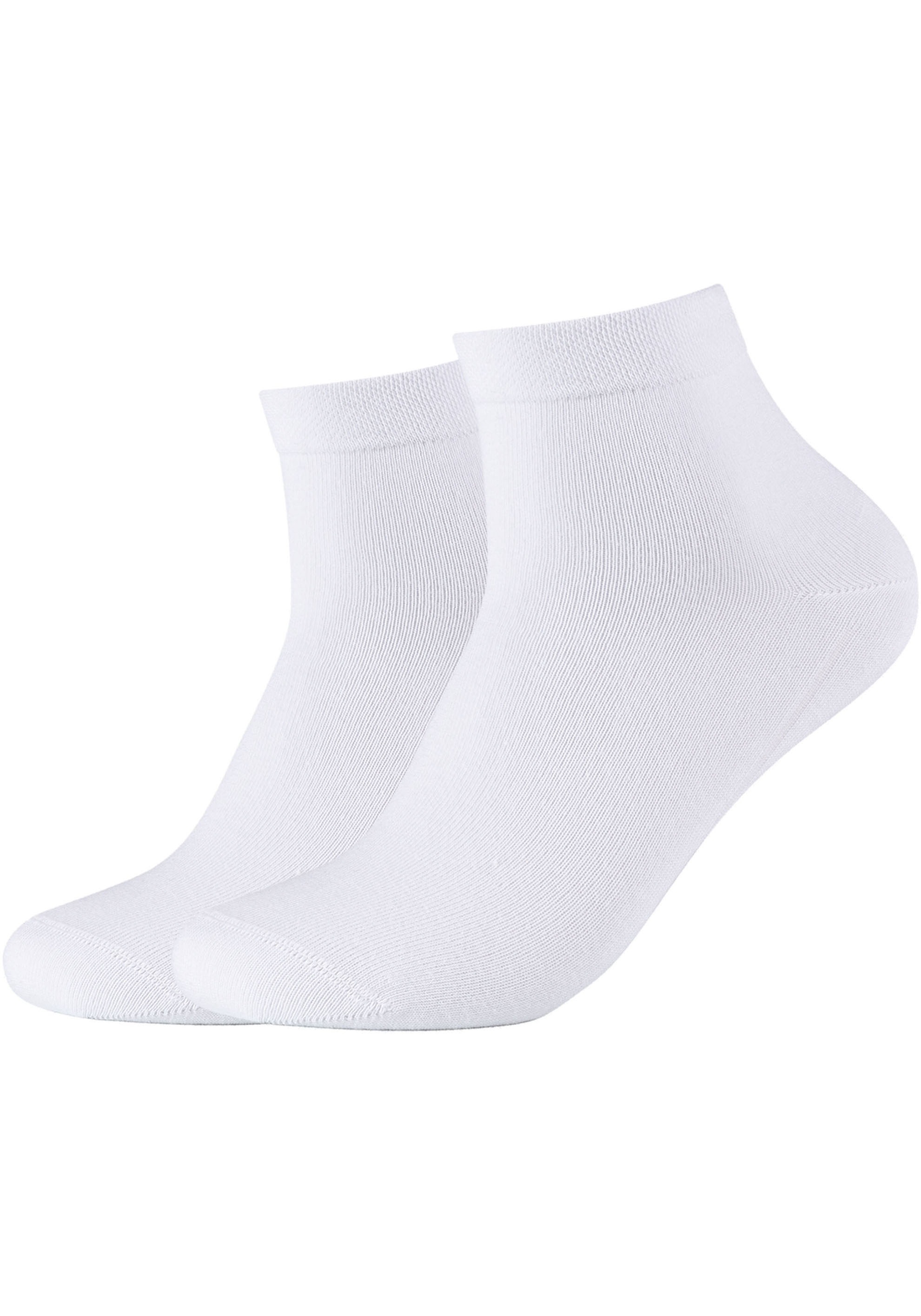Camano Kurzsocken »ca-soft«, (4 Paar), mit weichen Komfortbündchen