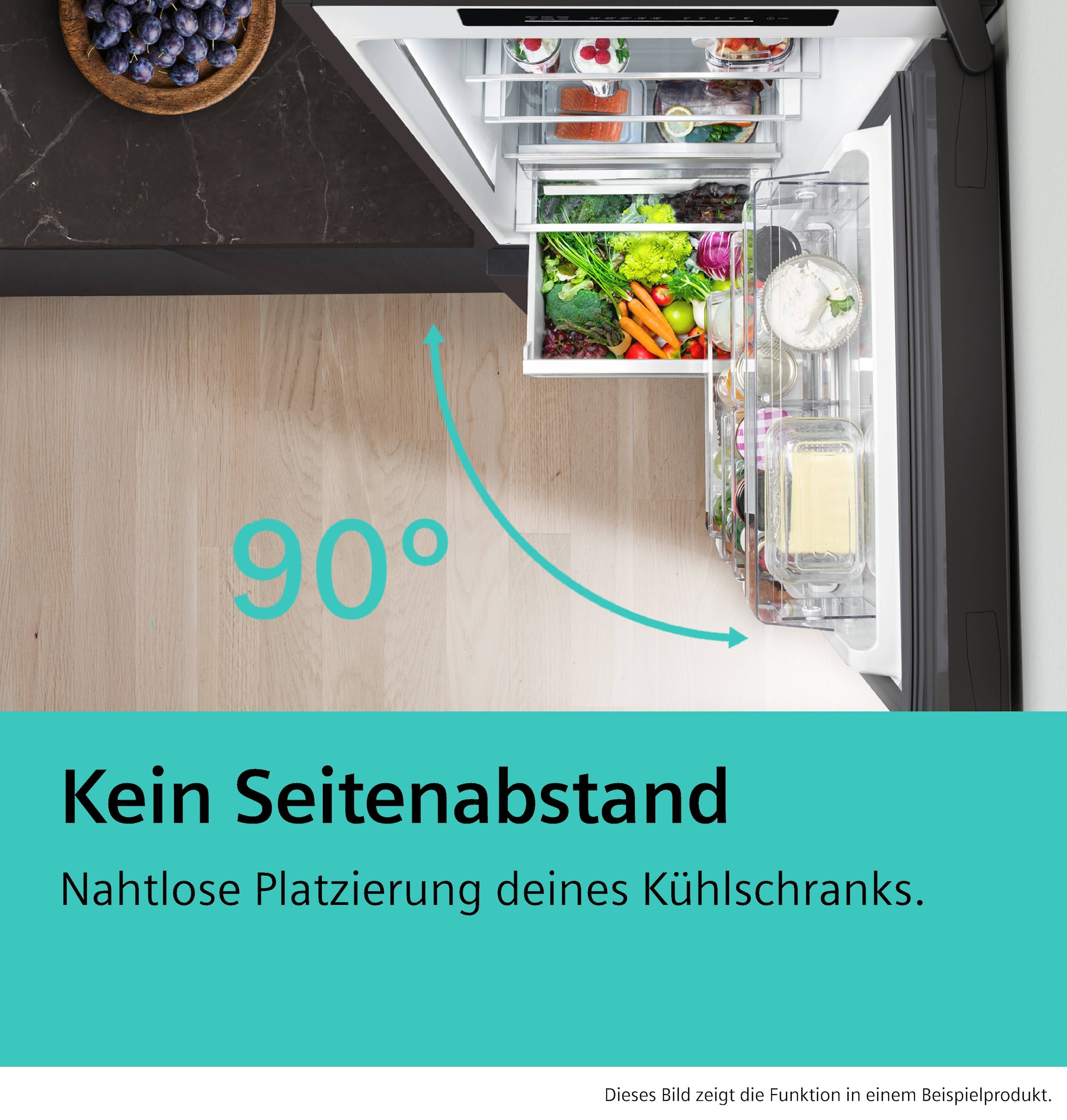 SIEMENS Kühl-/Gefrierkombination iQ300 »KG36NVIBG« 186 cm hoch 60 cm breit hyperFresh System für frisches Obst und Gemüse sowie Total noFrost