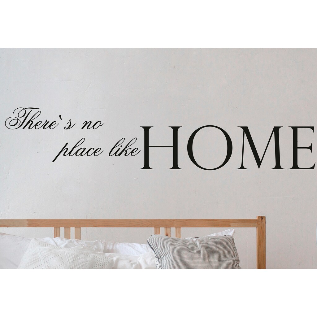 queence Wandtattoo »There's no place like Home«