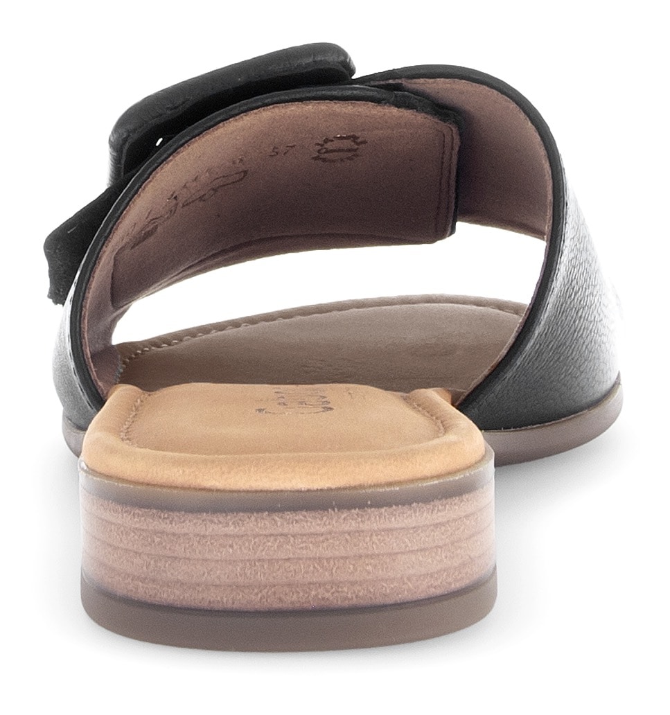Gabor Pantolette »RHODOS«, Blockabsatz, Sommerschuh, Komfortschuh in Weite G (= weit)