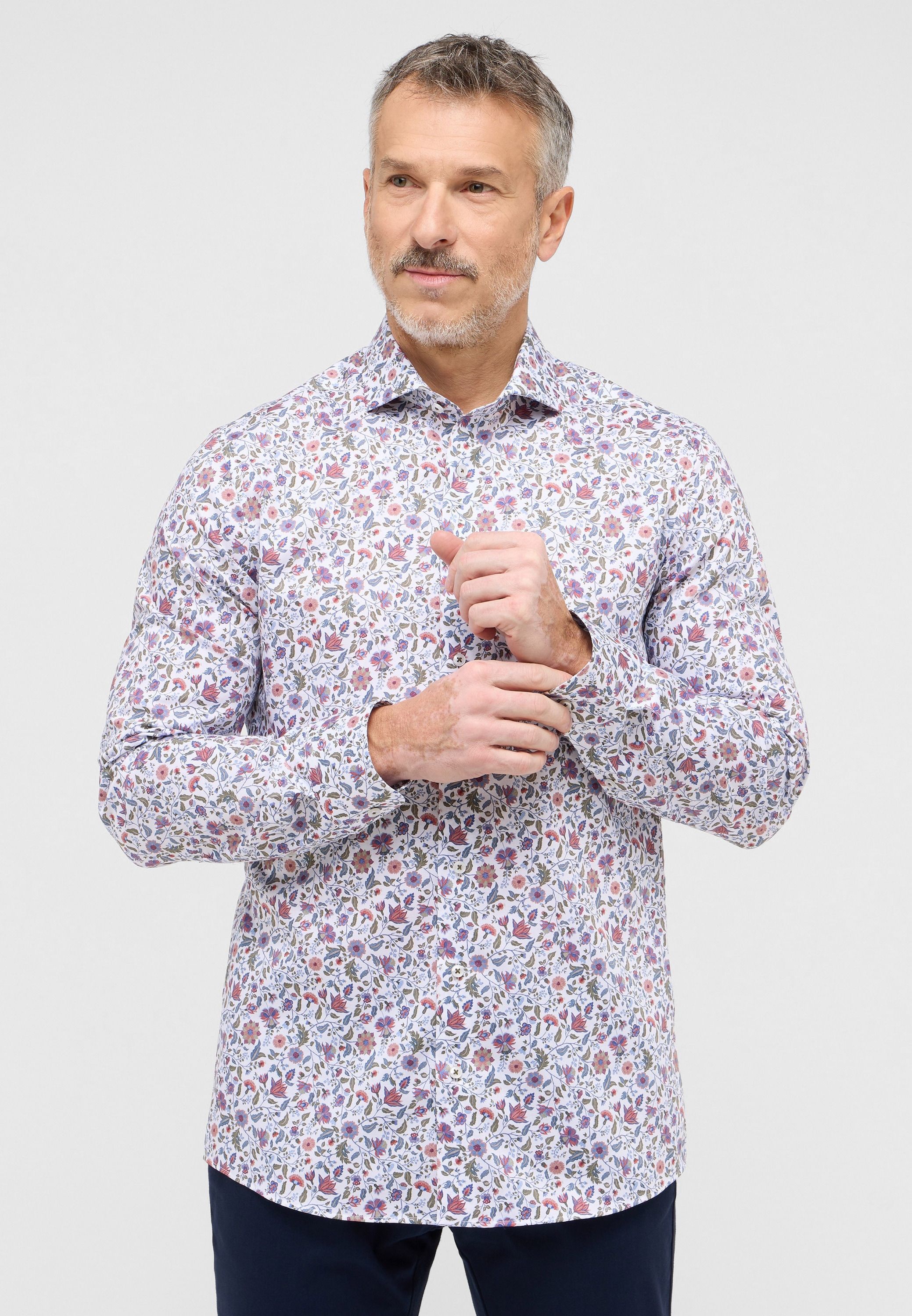 Eterna Langarmhemd »SLIM FIT«, NON IRON (bügelfrei)