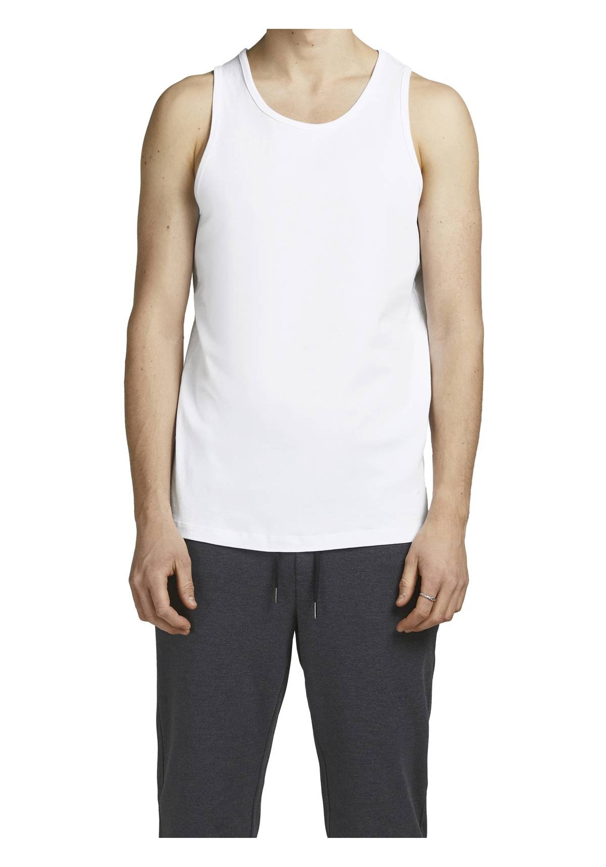 Jack & Jones Unterhemd »Unterhemd JACBASIC TANKTOP 4PK 4er Pack«