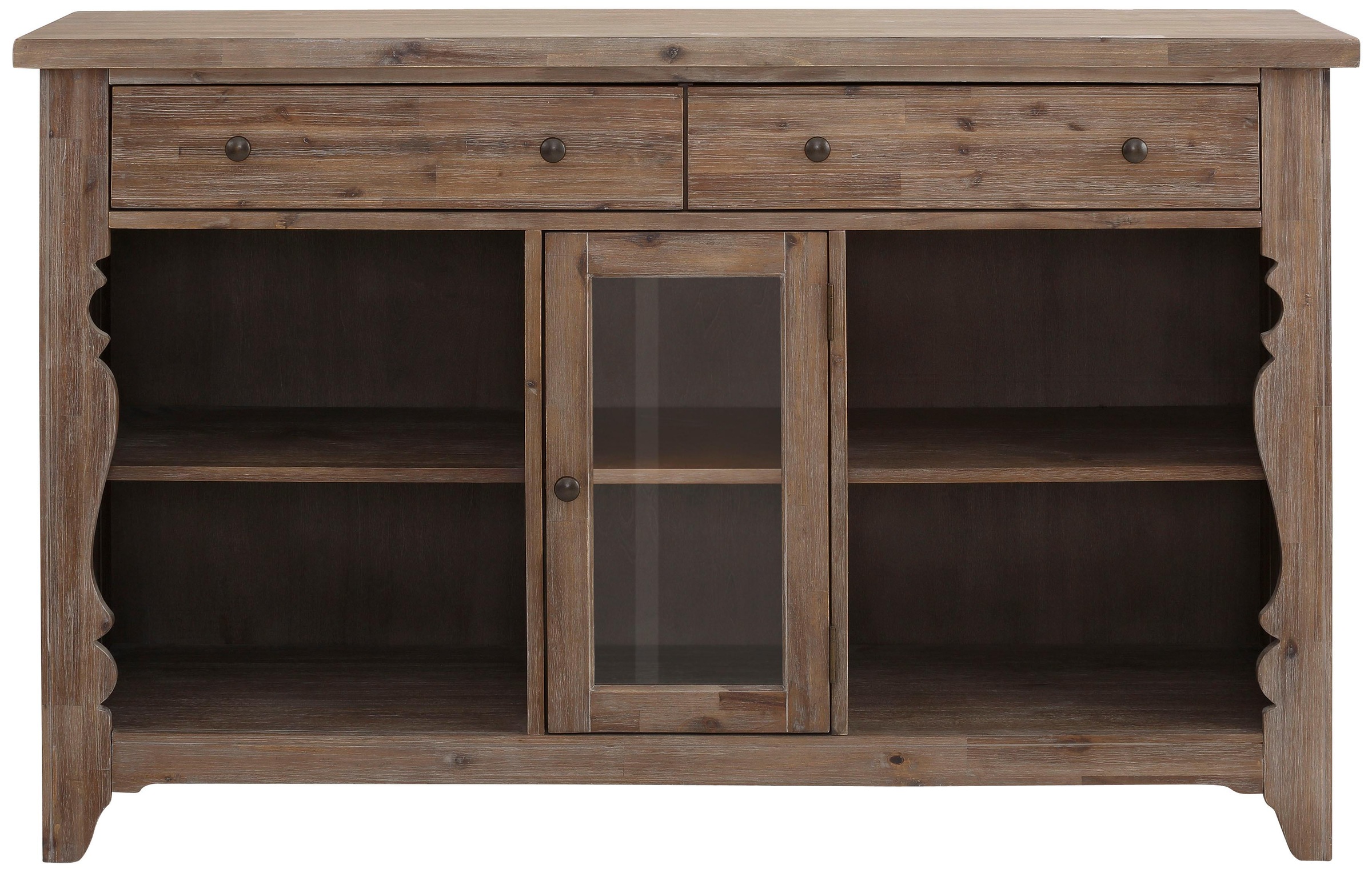 Home affaire Sideboard »Magnolia«, im rustikalem Flair, aus massivem Akazienholz