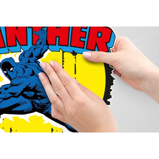 Komar Wandtattoo »Black Panther Comic Classic«, (1 St.), 50x70 cm (Breite x  Höhe), selbstklebendes Wandtattoo online kaufen | mit 3 Jahren XXL Garantie
