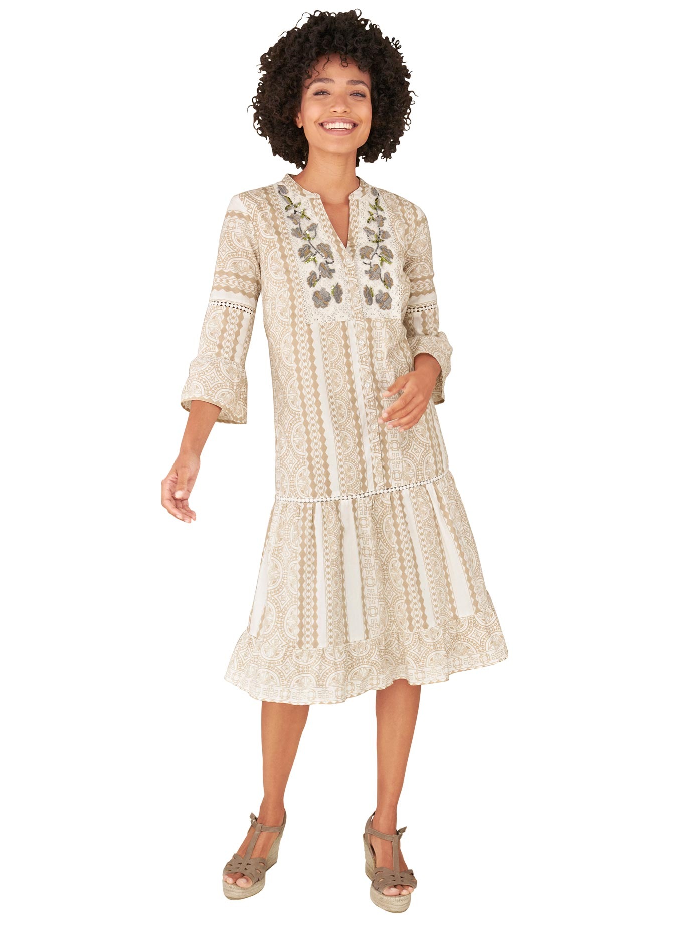 heine Druckkleid »Druck-Kleid«