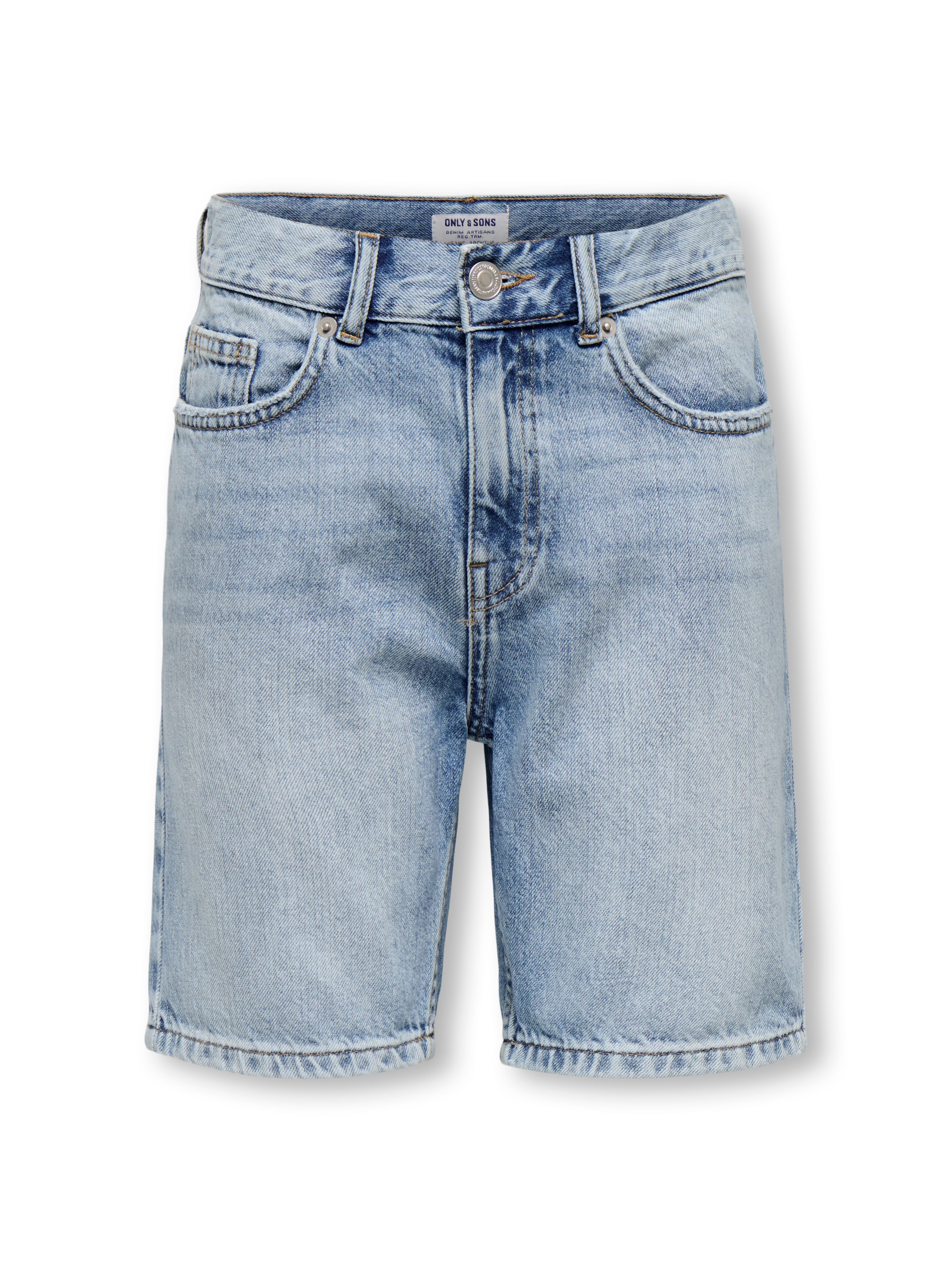 ONLY & SONS junior Jeansbermudas »OSJEDGE LB 2788 TAI DNM SHORTS NOOS« Baumwolle