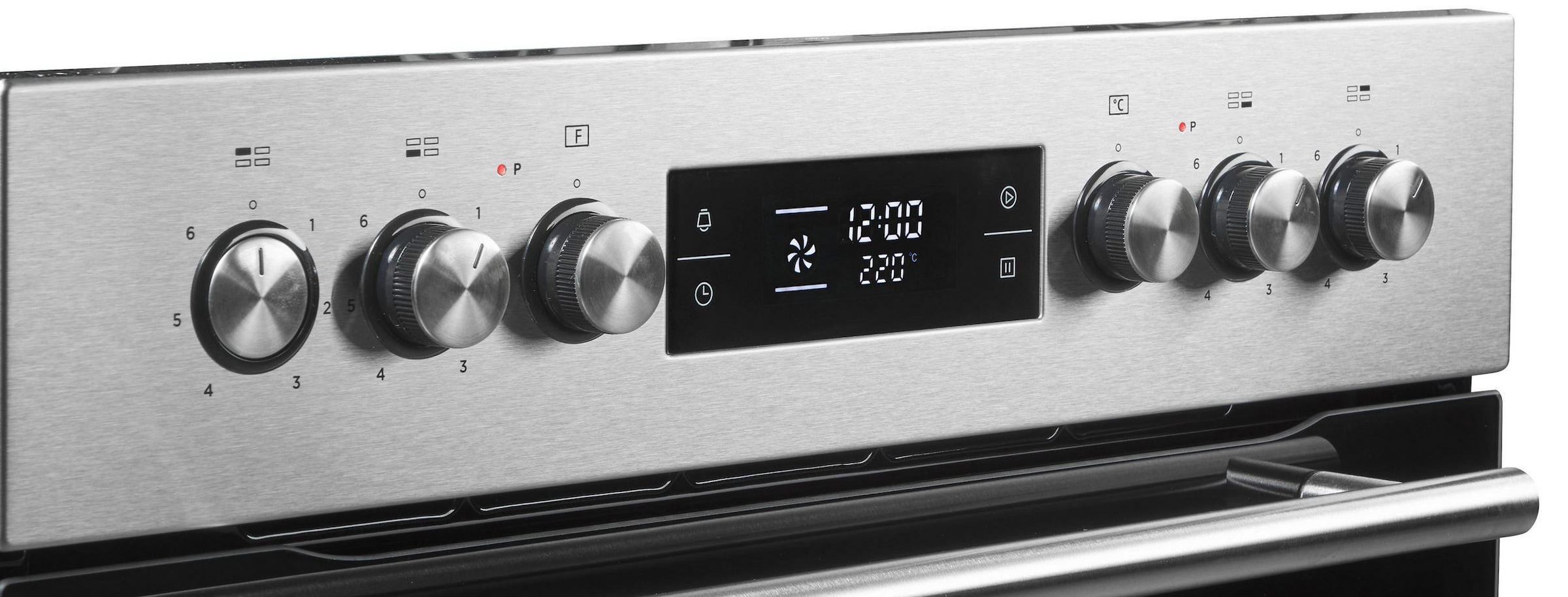 Hanseatic Elektro-Herd-Set »HB70AS+HC46CB«