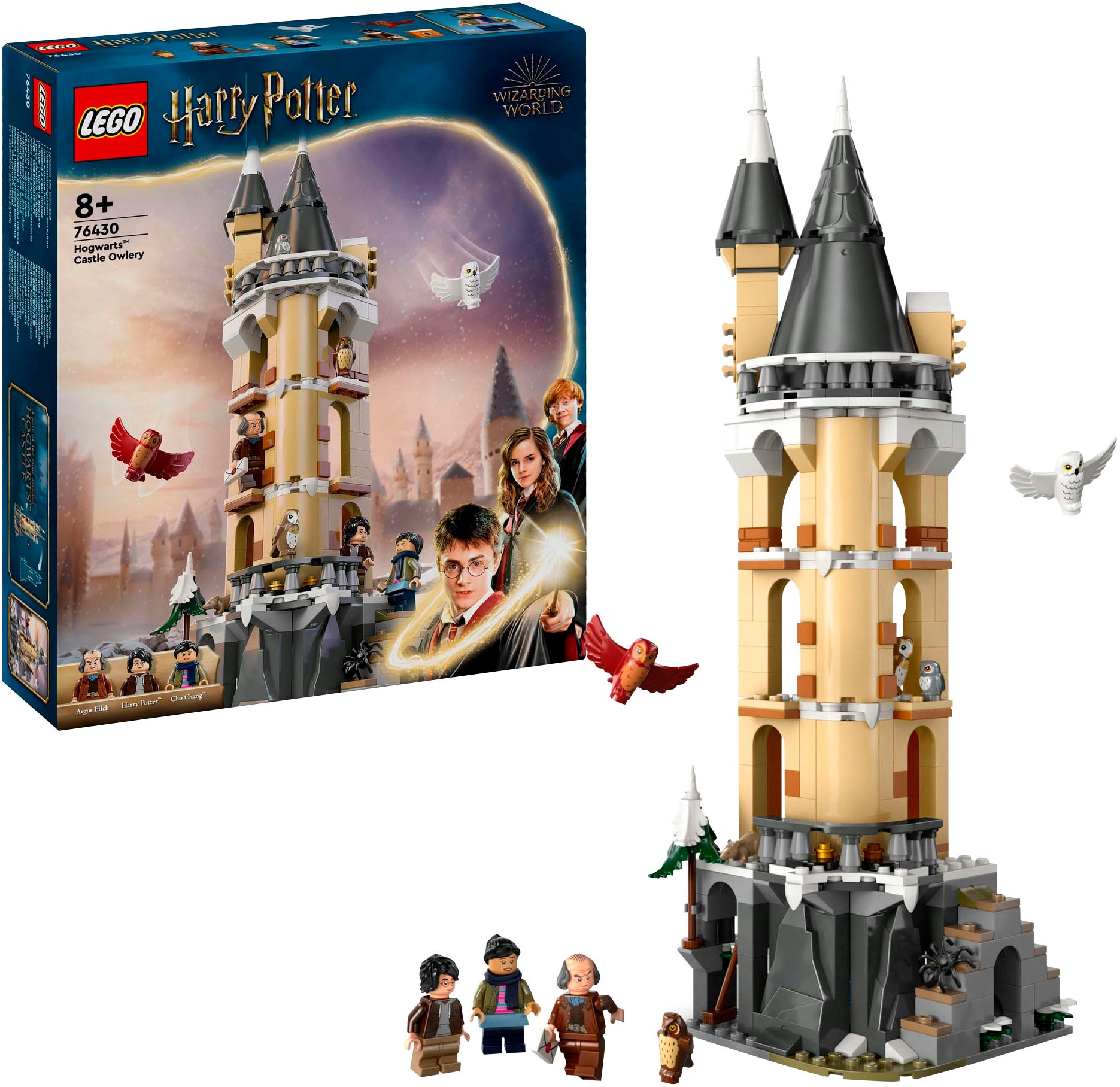 Konstruktionsspielsteine »Eulerei auf Schloss Hogwarts™ (76430), LEGO® Harry Potter™«,...