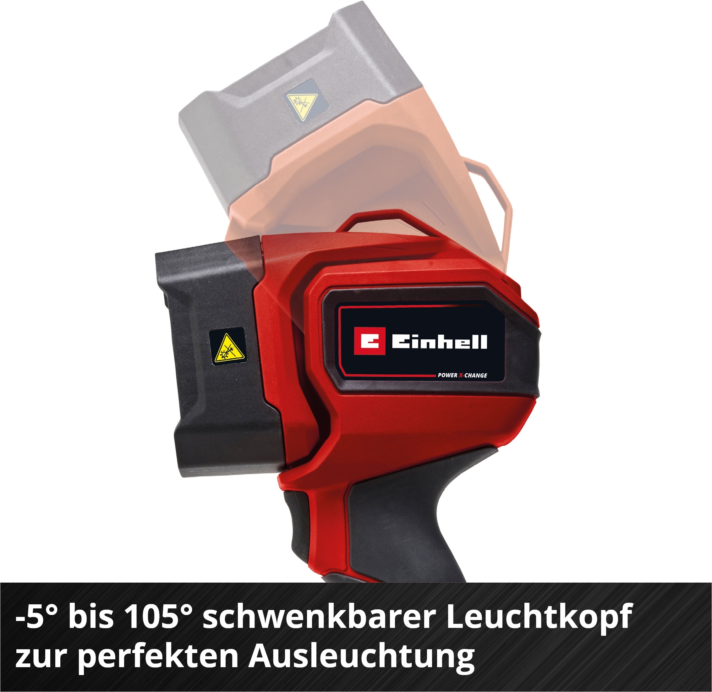 Einhell LED Arbeitsleuchte »Akku-Lampe TC-CL 18/350 Li - Solo« Tageslichtweiß Mitglied der Power X-Change Familie, ohne Akku