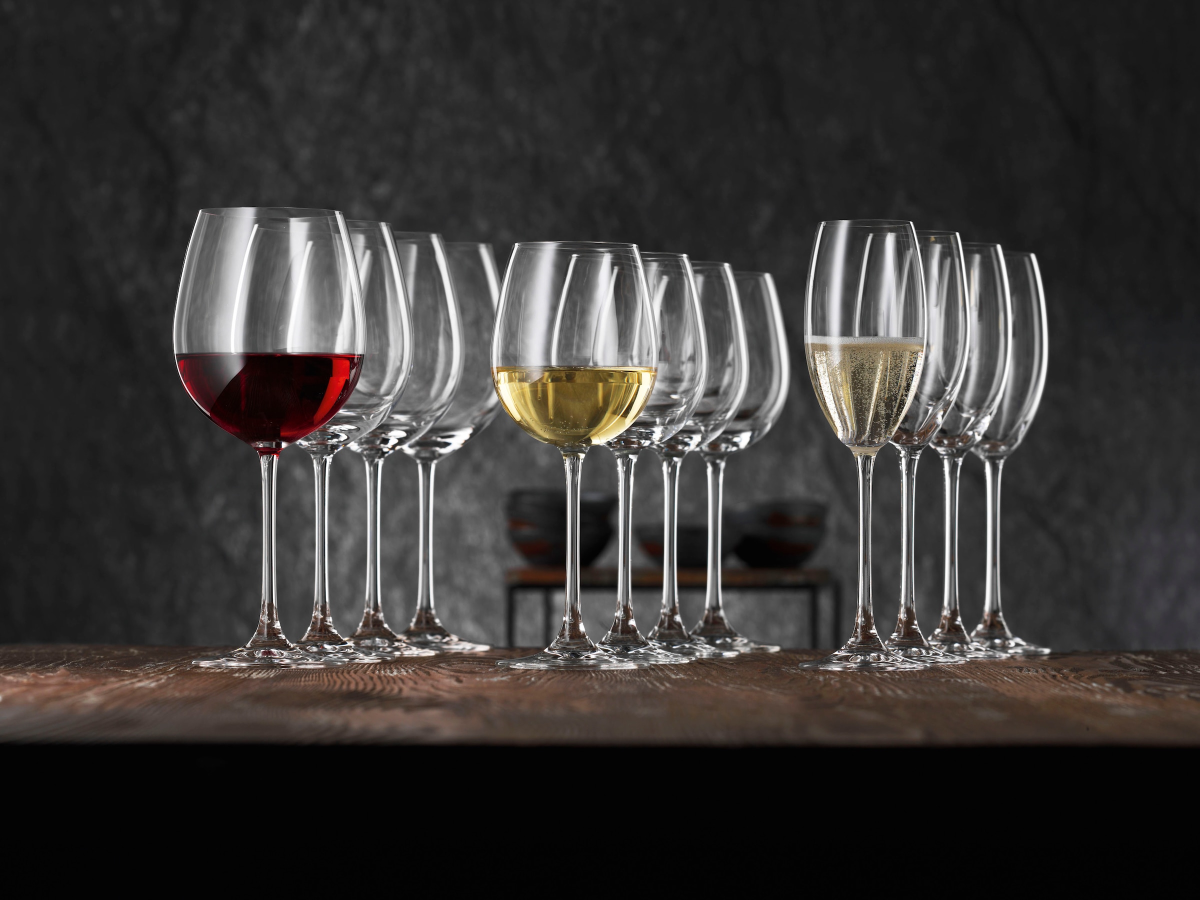 Nachtmann Gläser-Set »Vivendi«, (Set, 18 tlg.), Made in Germany, 18-teilig