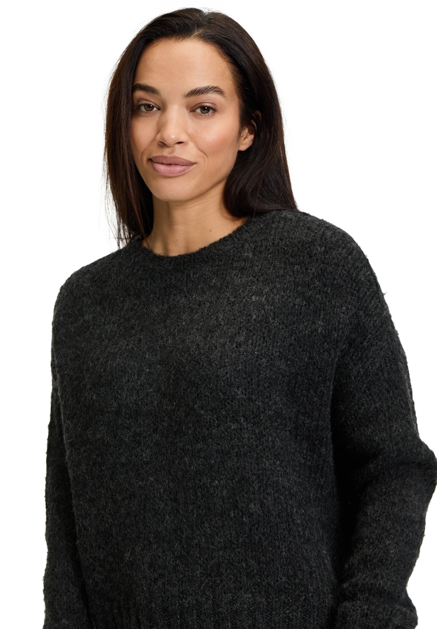 Cartoon Rundhalspullover »Basic-Pullover mit Rundhalsausschnitt«