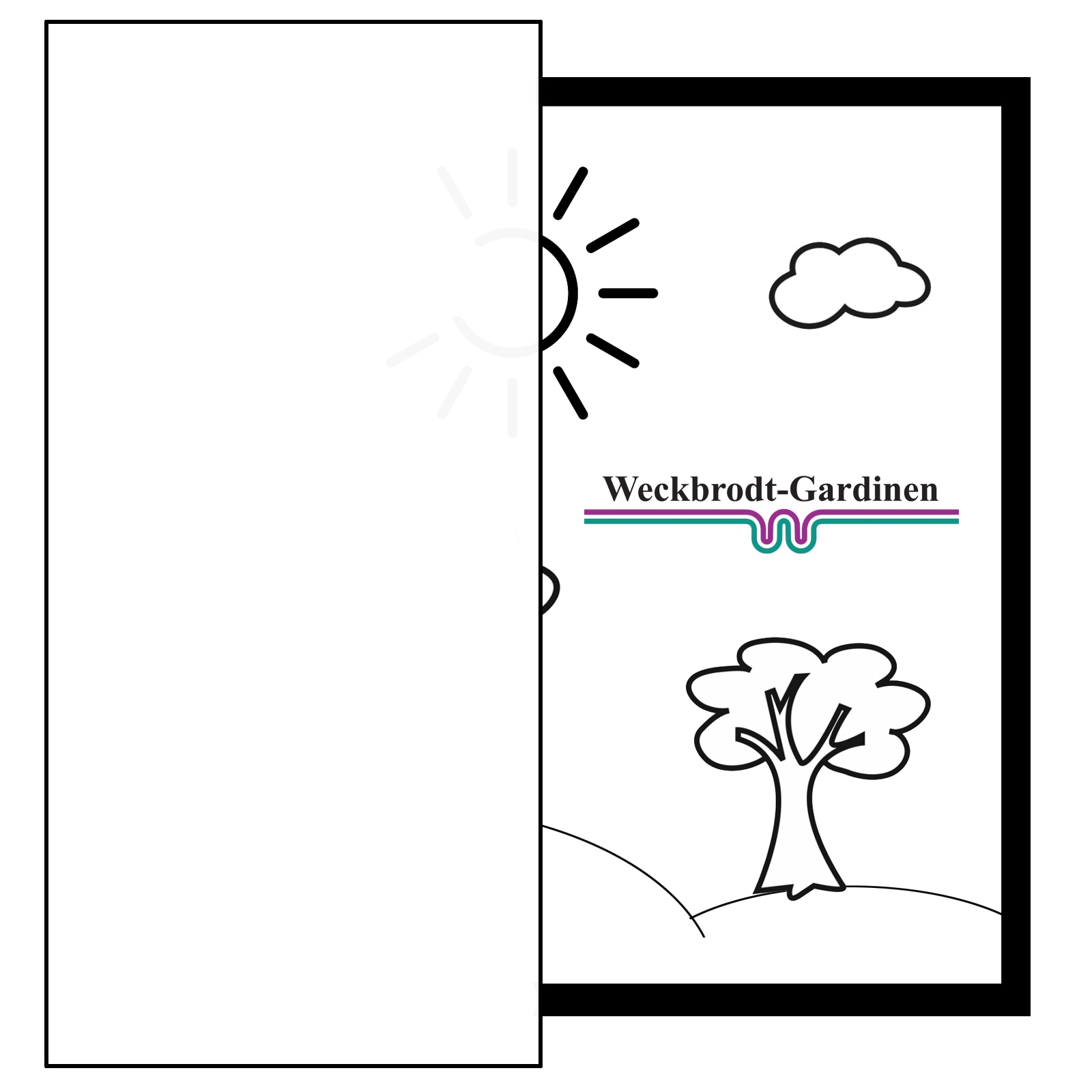 Weckbrodt Vorhang »Linz«, (1 St.), Jacquard, blickdicht, edler Glanz, mit Raffhalter, Gardine, Store
