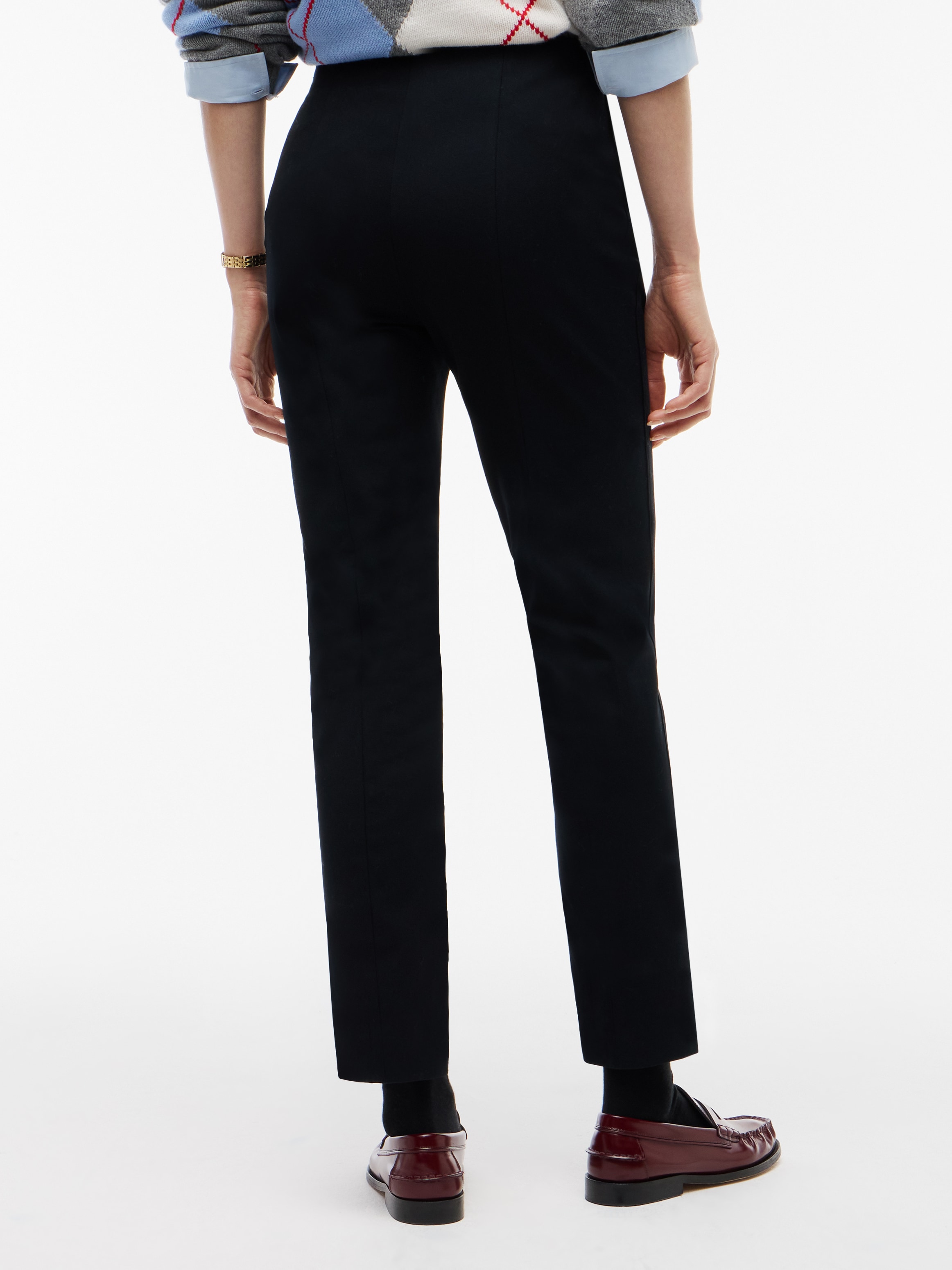 Tommy Hilfiger Anzughose »GABARDINE ZIP SLIM PANT«  Baumwollmischung, slim fit