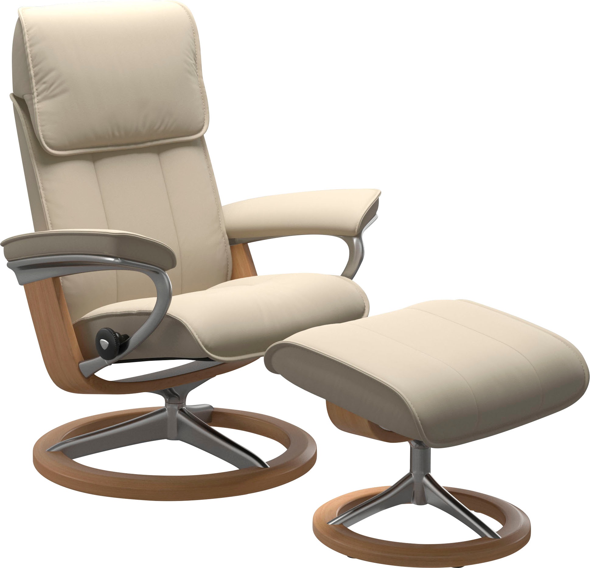 Stressless® Relaxsessel »Admiral«, mit Signature Base, Größe M & L, Gestell Eiche