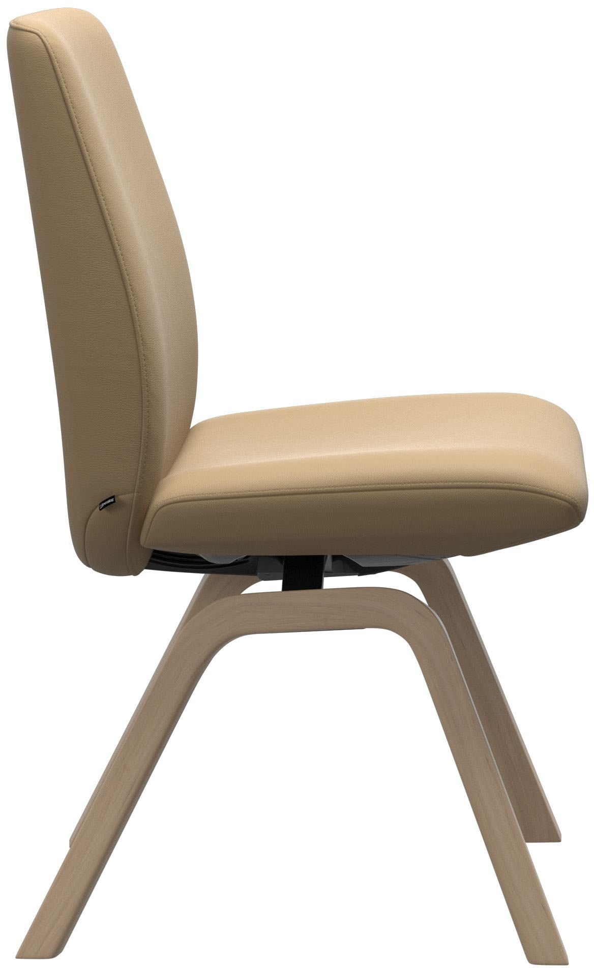 Stressless® Polsterstuhl »Laurel«, Leder PALOMA, Low Back, Größe L, mit schräggestellten Beinen in Eiche natur