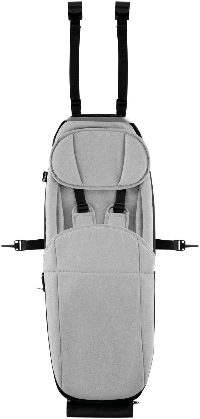 Fahrradkinderanhänger »Baby Lounger 2 Grey«, mit Beindecke