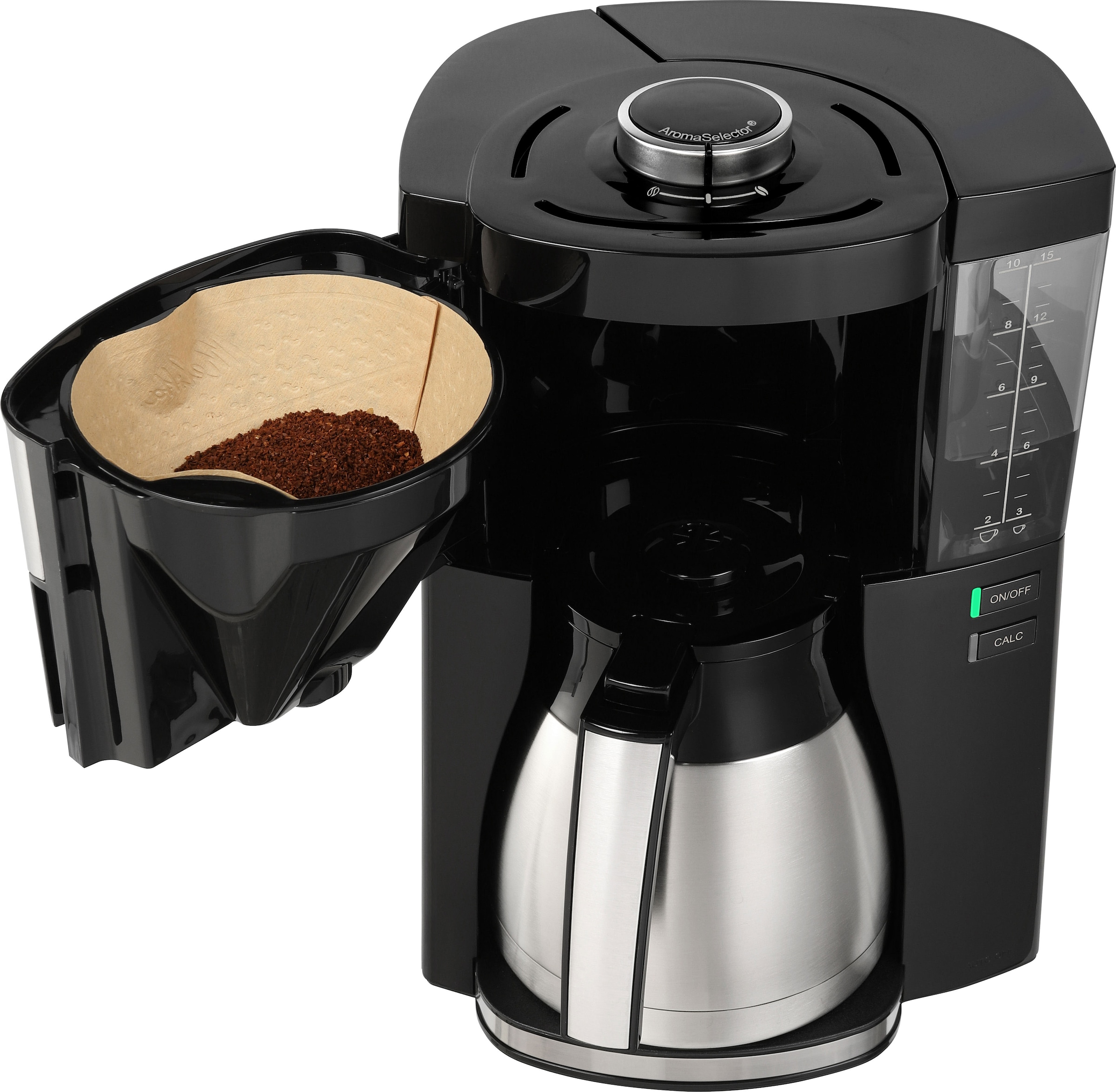 Melitta Filterkaffeemaschine »Look® Therm Perfection 1025-16«, 1,25 l Kaffeekanne, Papierfilter, 1x4