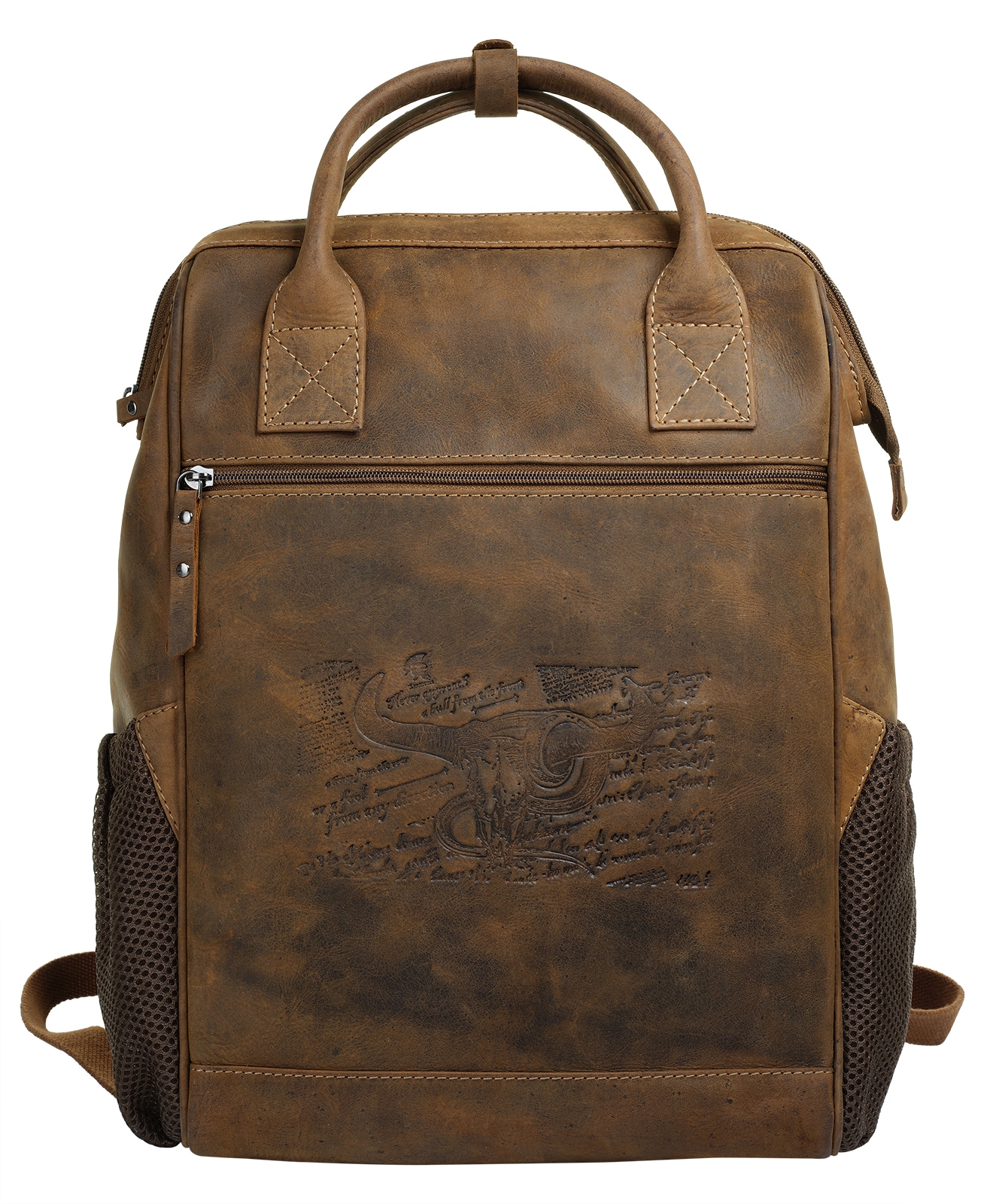 Laptoprucksack »BULL & SNAKE«, echt Leder