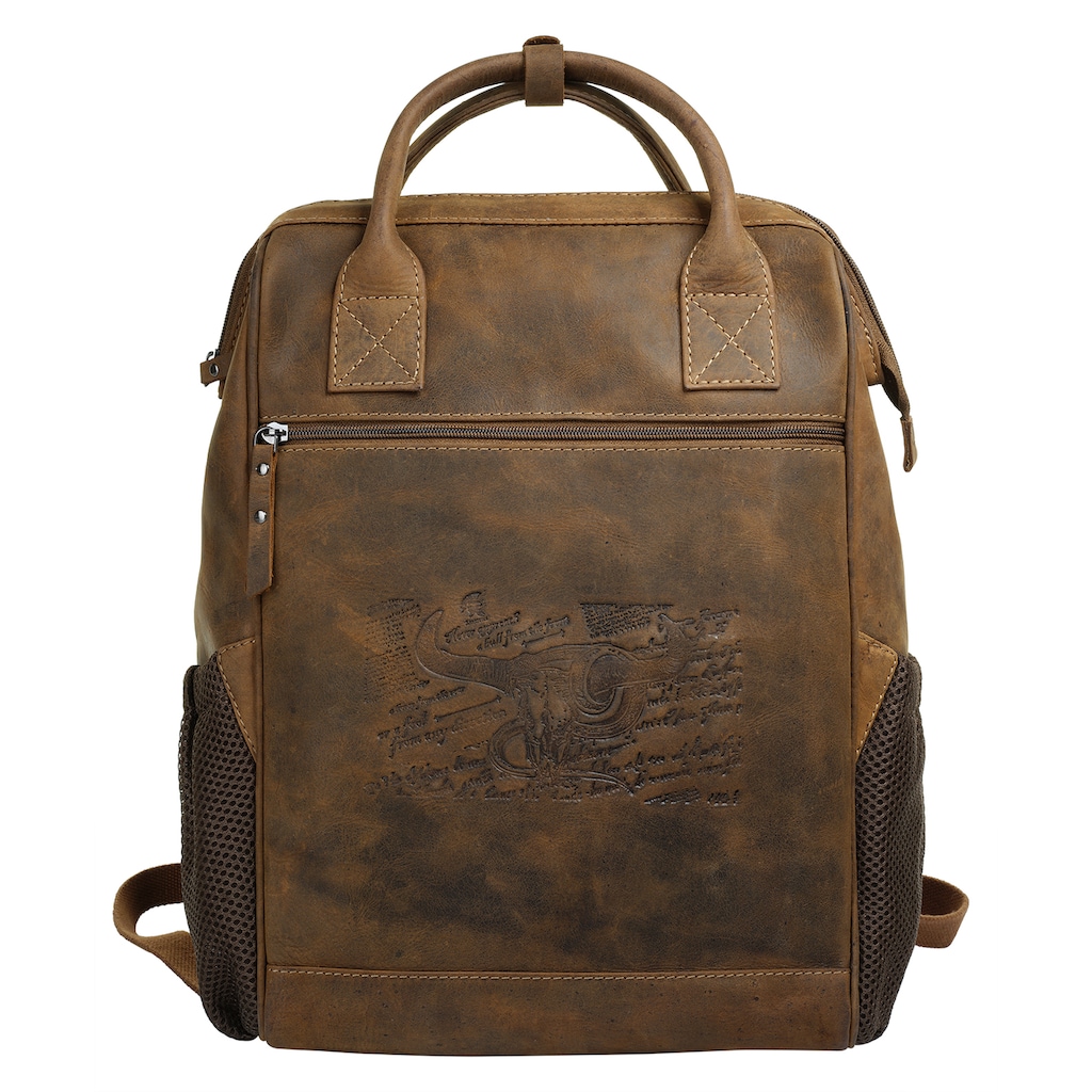 Landleder Laptoprucksack »BULL & SNAKE«