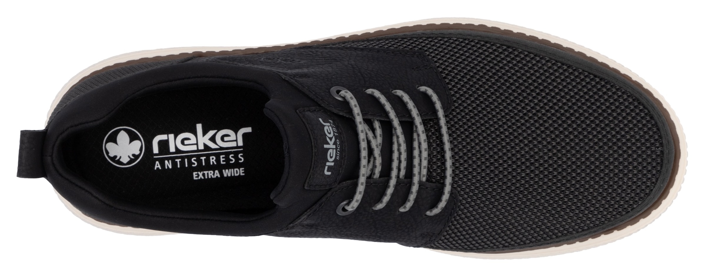 Rieker Slip-On Sneaker, Freizeitschuh, Halbschuh, Slipper mit MemoCup-Ausstattung