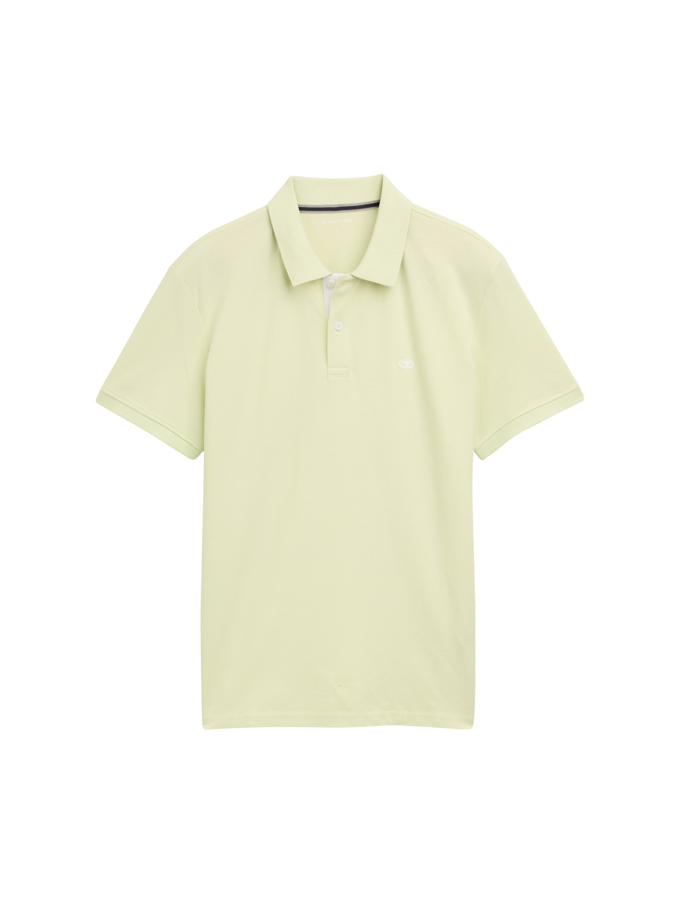 TOM TAILOR Poloshirt, mit farblich hervorgehobener Knopfleiste
