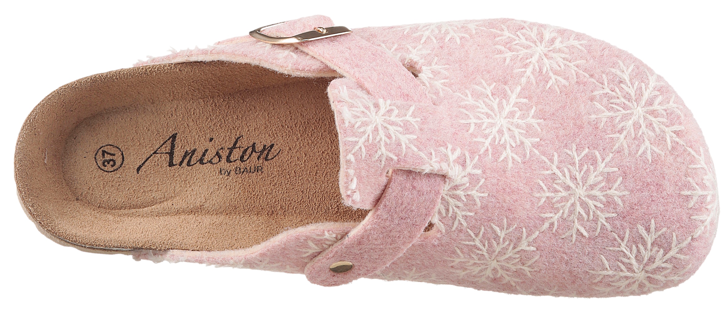 Aniston SHOES Clog  Clog, Hausschuh, Homeslipper, verstellbare Schnalle - NEUE KOLLEKTION