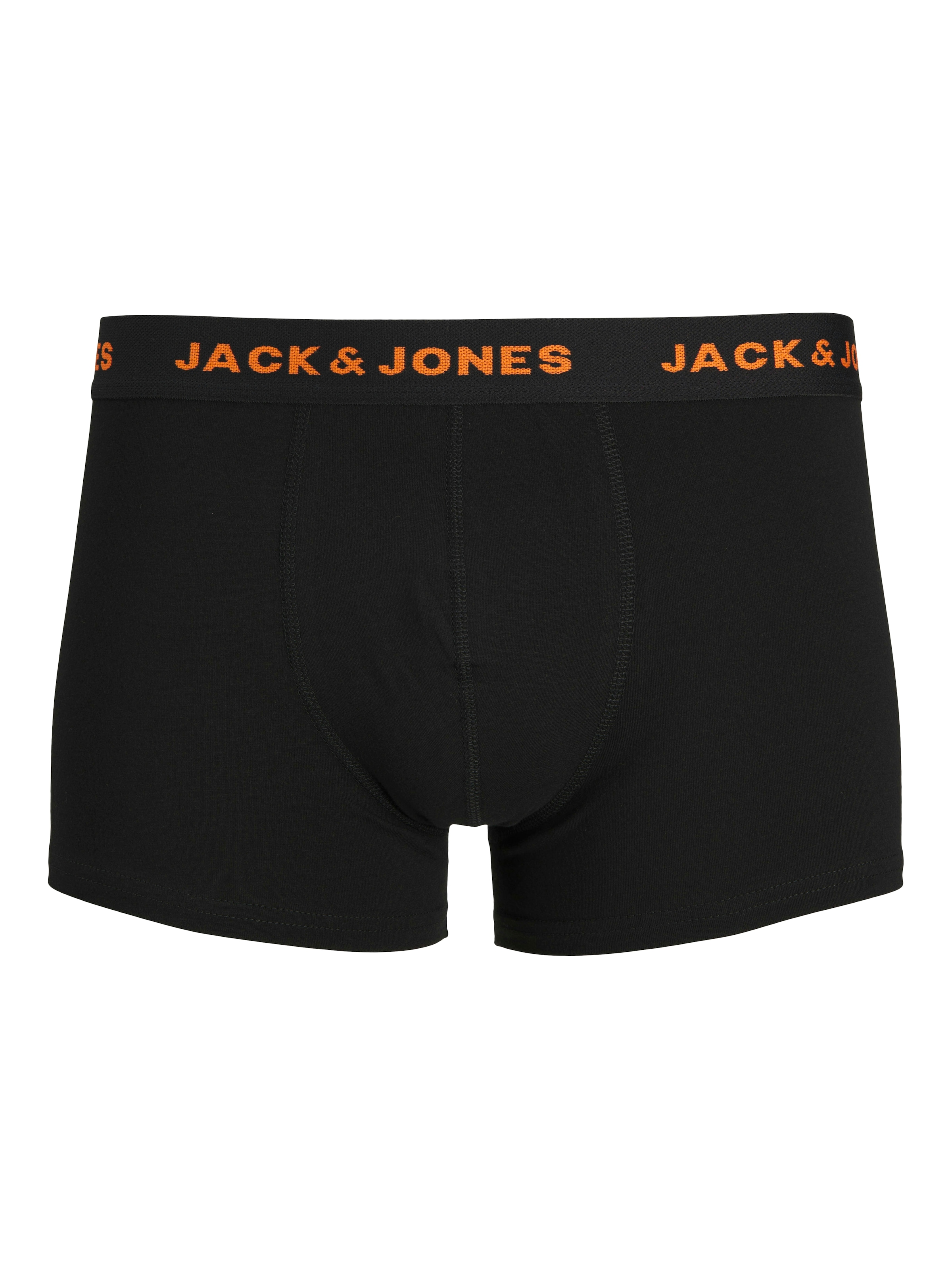 Jack & Jones Trunk »JACBLACK – Formschlüssige Boxershorts mit elastischem Bund« Packung, 5 Stk. unifarben, casual, körpernah, Jersey