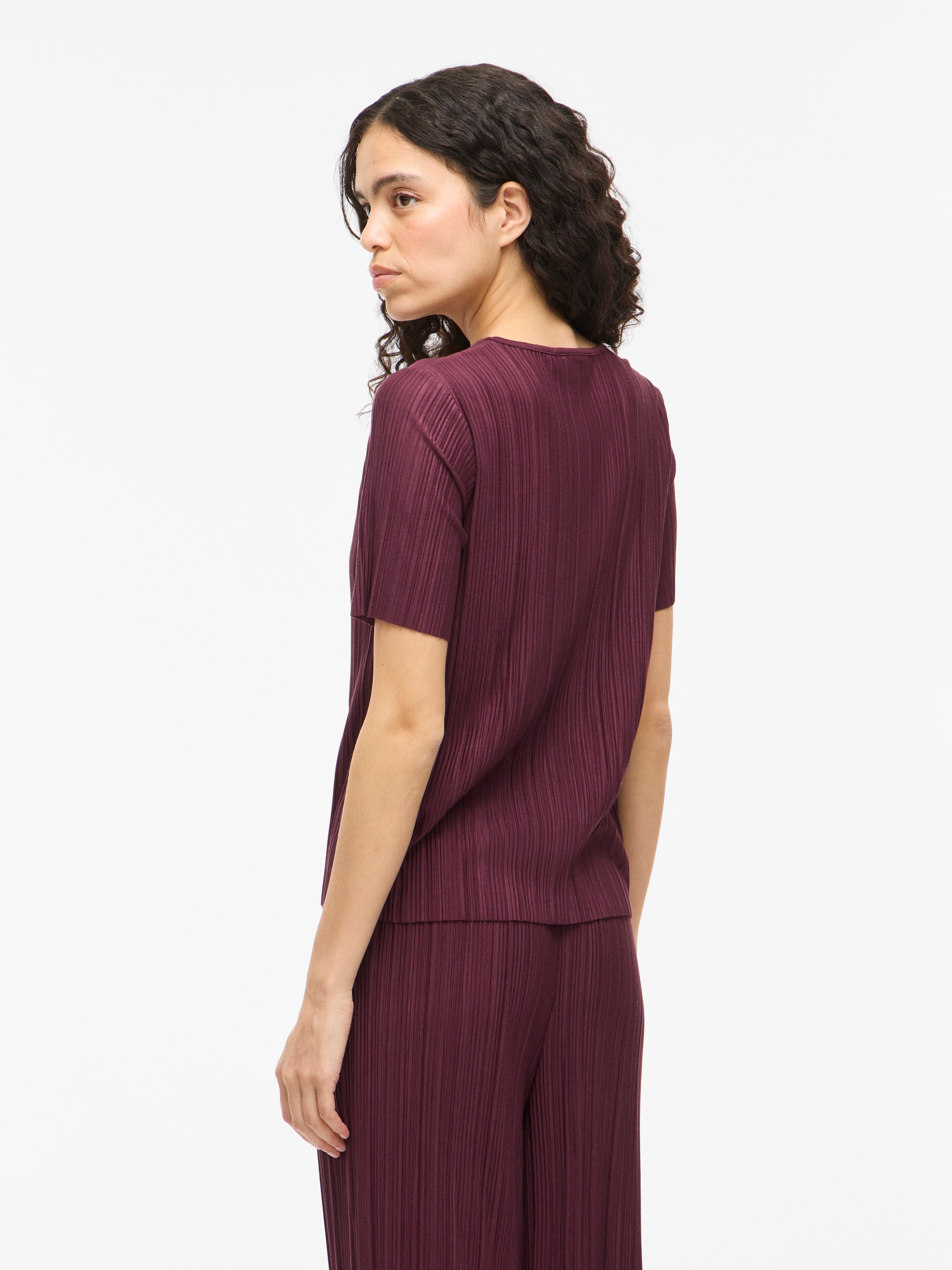 Vila Kurzarmshirt »VIPLISA O-NECK S/S TOP - NOOS«