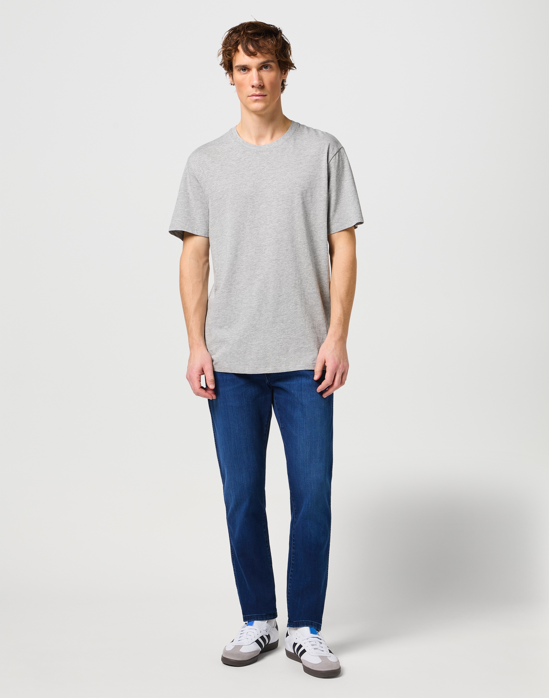 Wrangler Rundhalsshirt, (Packung, 2 tlg.)
