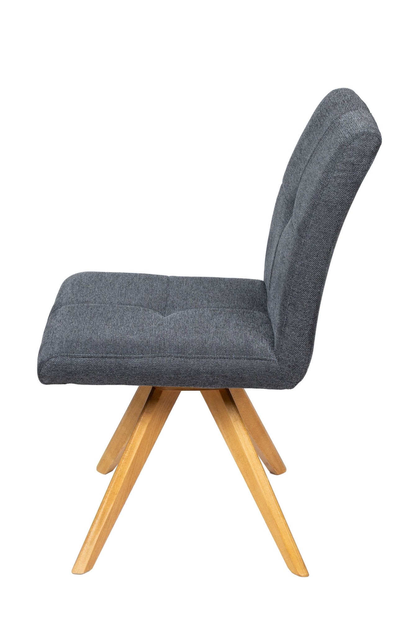 Home affaire Drehstuhl »Ida Polsterstuhl, Küchenstuhl, 4-Fußstuhl« () 2 Stk.180° drehbar, mit automatischer Rückstellung