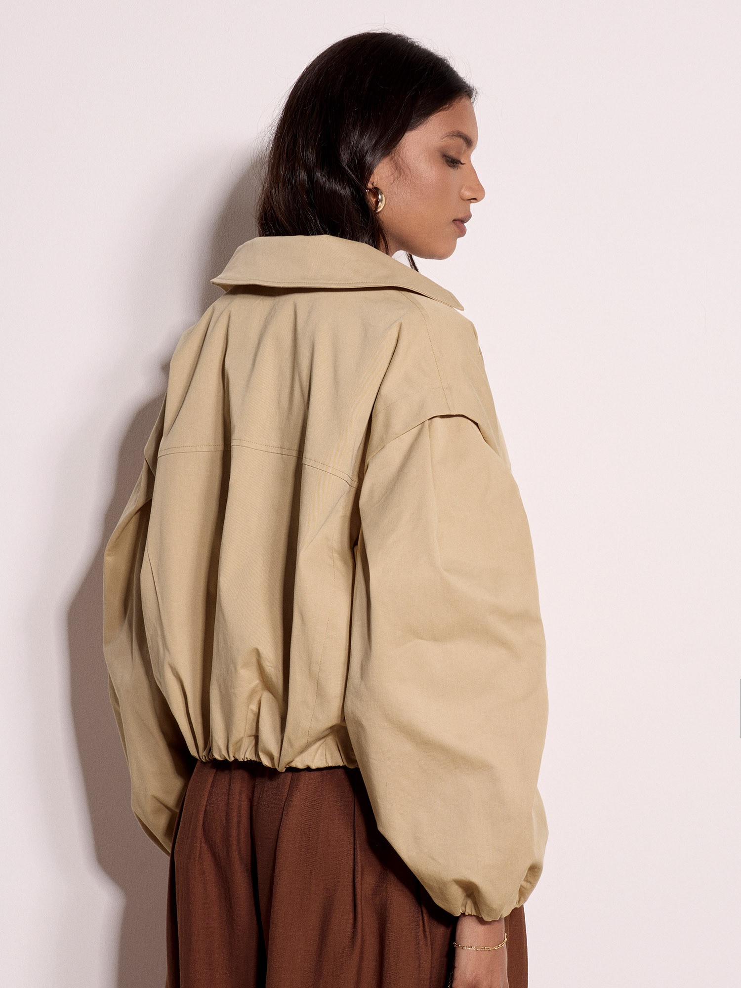 Apricot Kurzjacke »Kurzer Trenchcoat« mit auffälligen Knöpfen