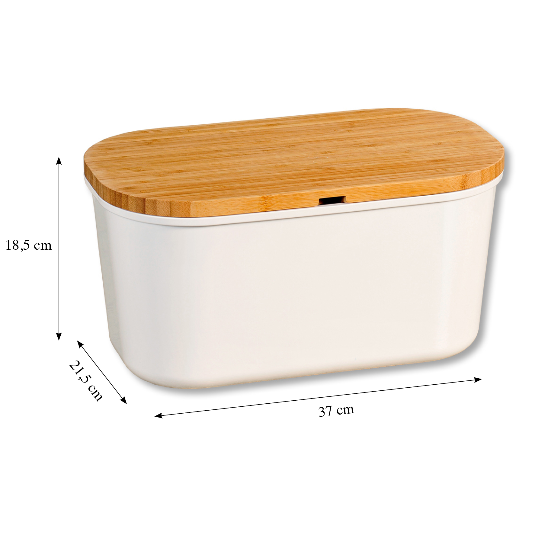 KESPER® Brotkasten 1 Stk. tlg. Maße (B/H/T): 37 x 17 x 21,5 cm