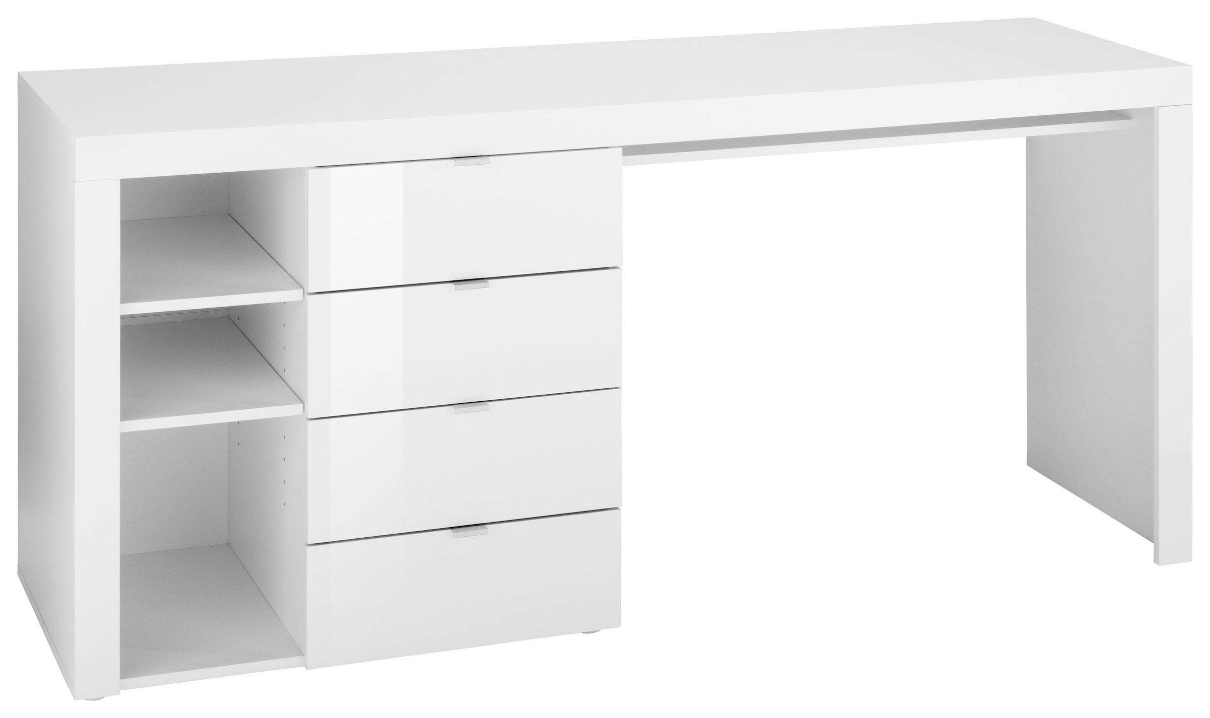 borchardt Möbel Schreibtisch »Wim«, mit 3 Fächern und 4 Schubkästen auf  Rechnung kaufen