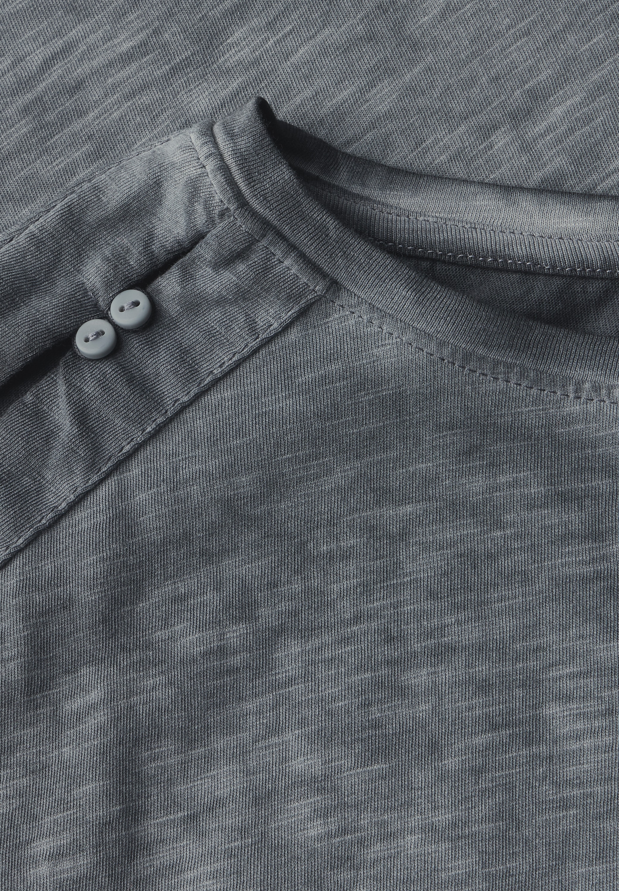 Cecil T-Shirt, mit Knopfdetail
